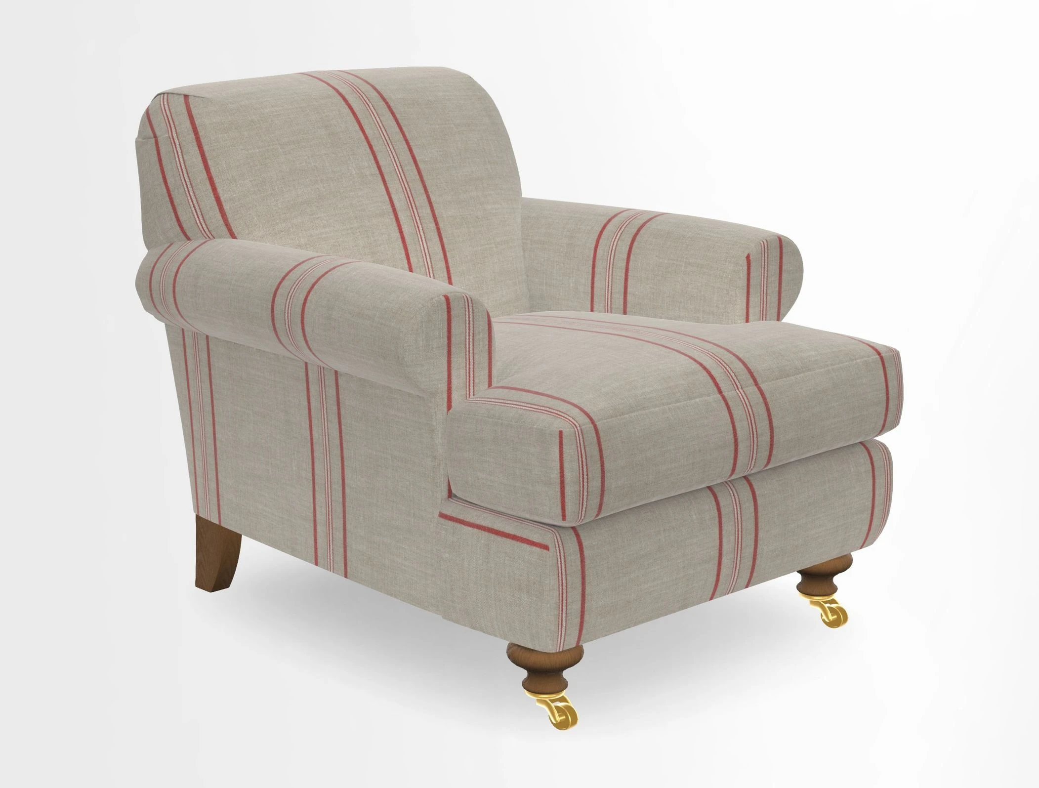 Hampton Chair in Two Tone Plain Biscuit