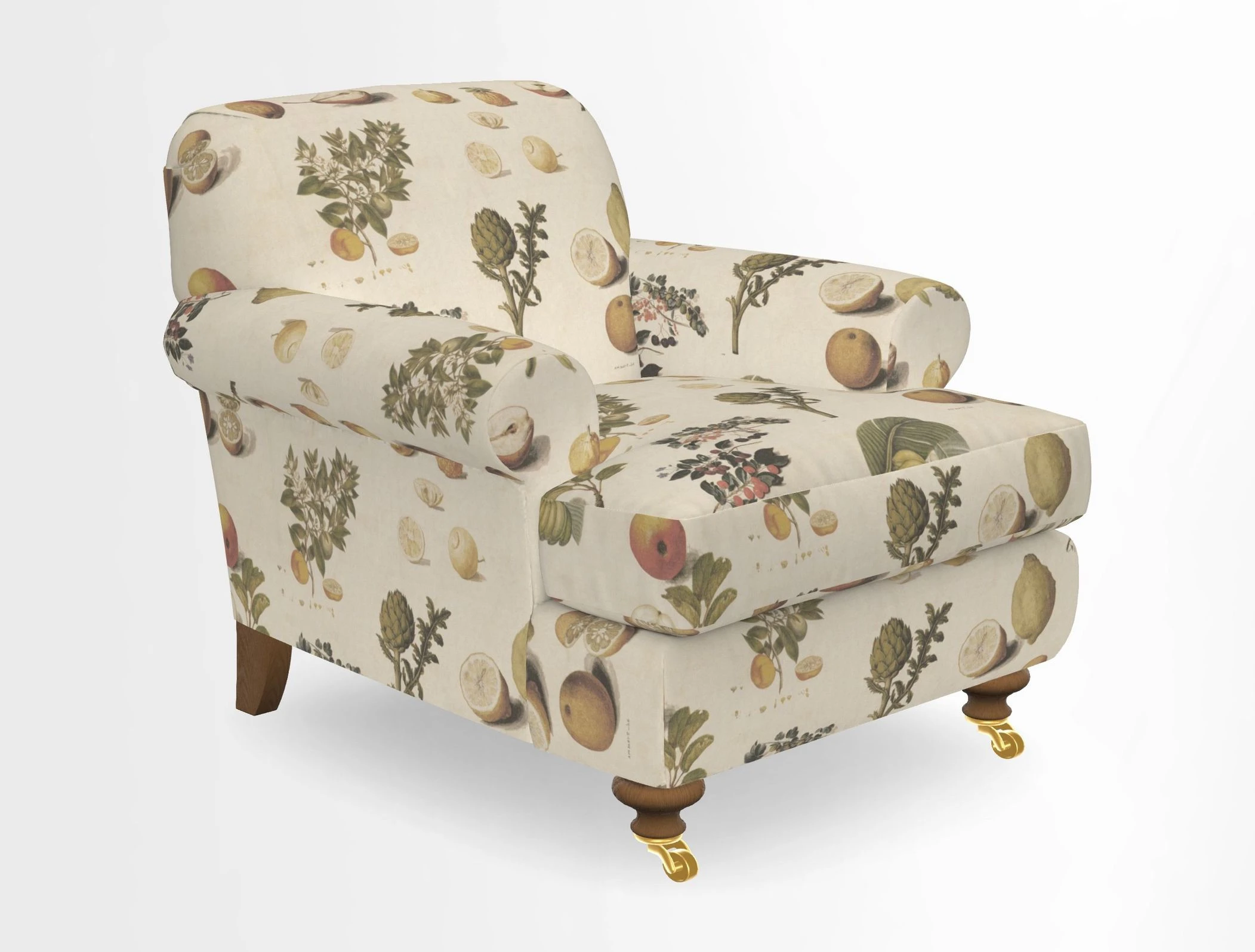 Hampton Chair in Two Tone Plain Biscuit