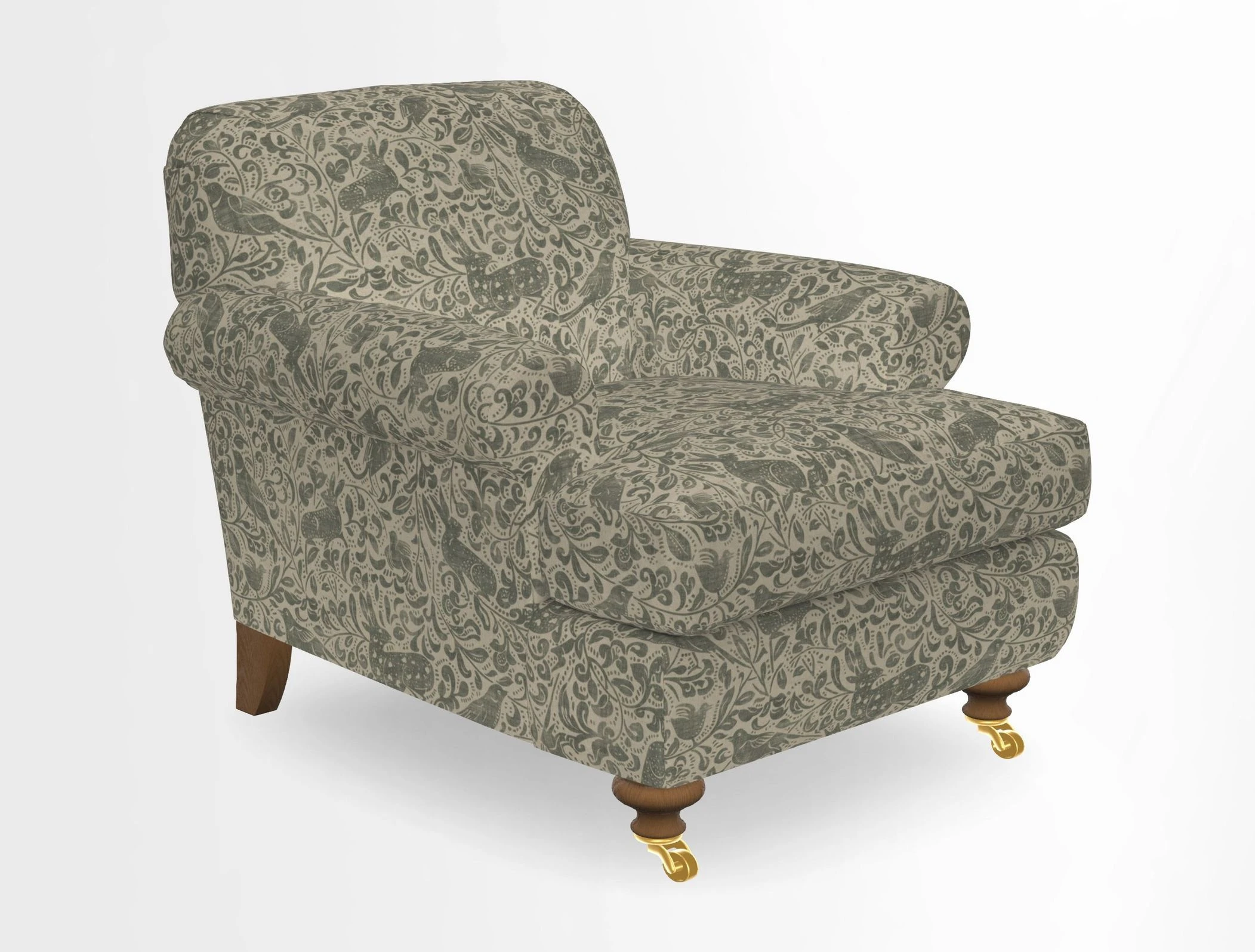Hampton Chair in Two Tone Plain Biscuit