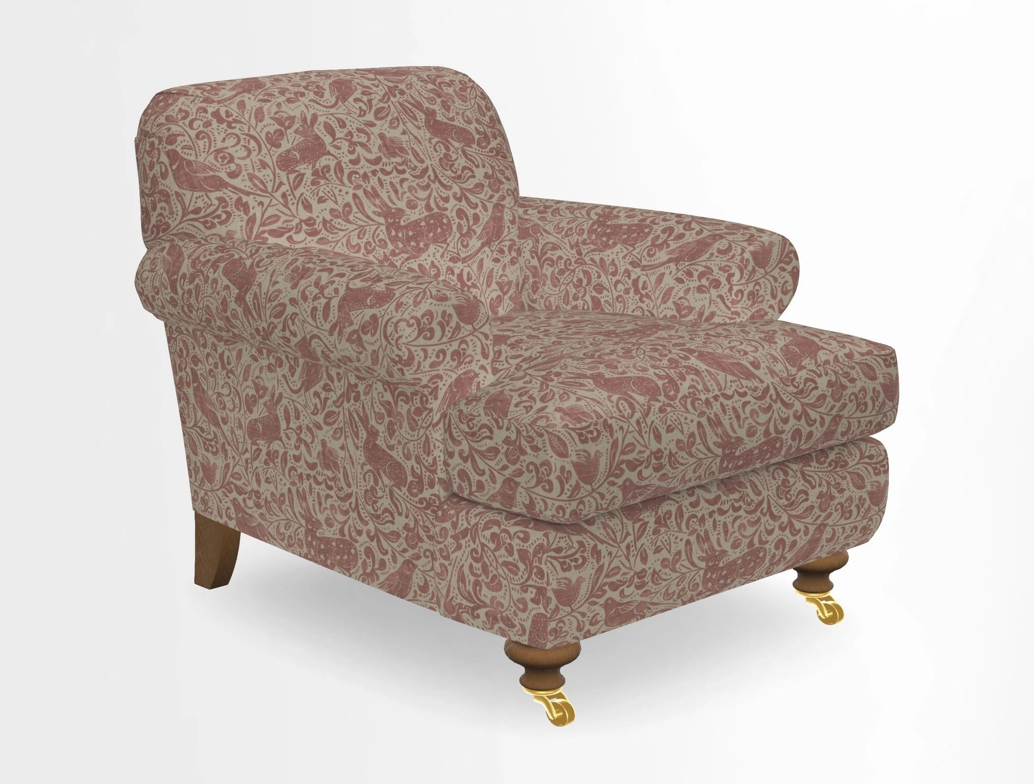 Hampton Chair in Two Tone Plain Biscuit