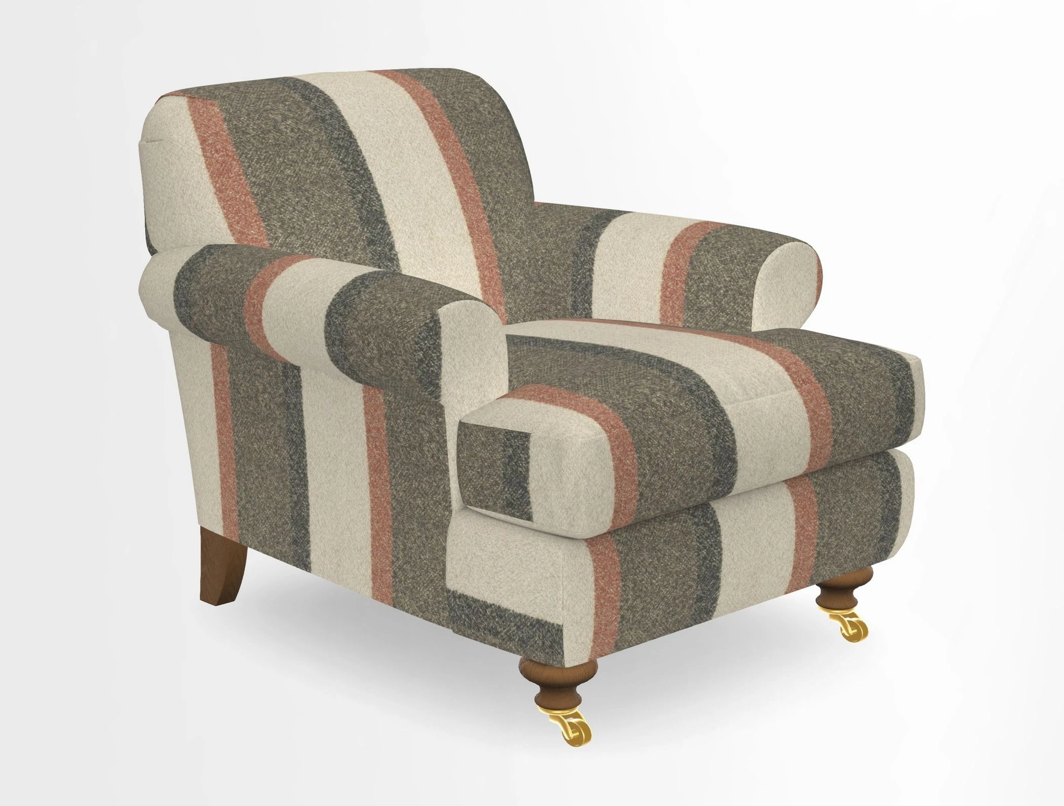 Hampton Chair in Two Tone Plain Biscuit