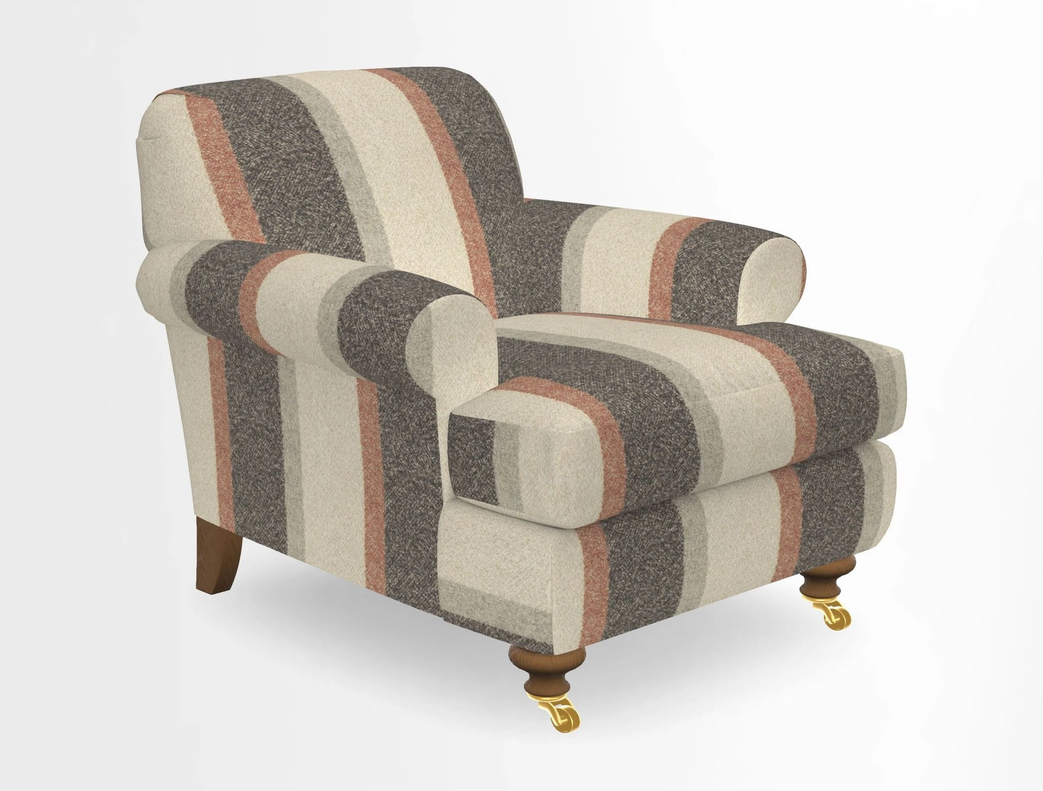 Hampton Chair in Two Tone Plain Biscuit