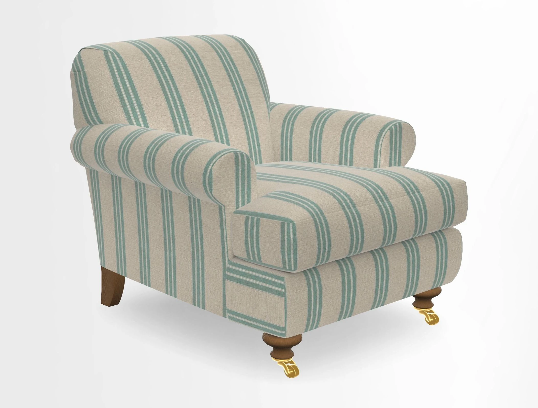 Hampton Chair in Two Tone Plain Biscuit