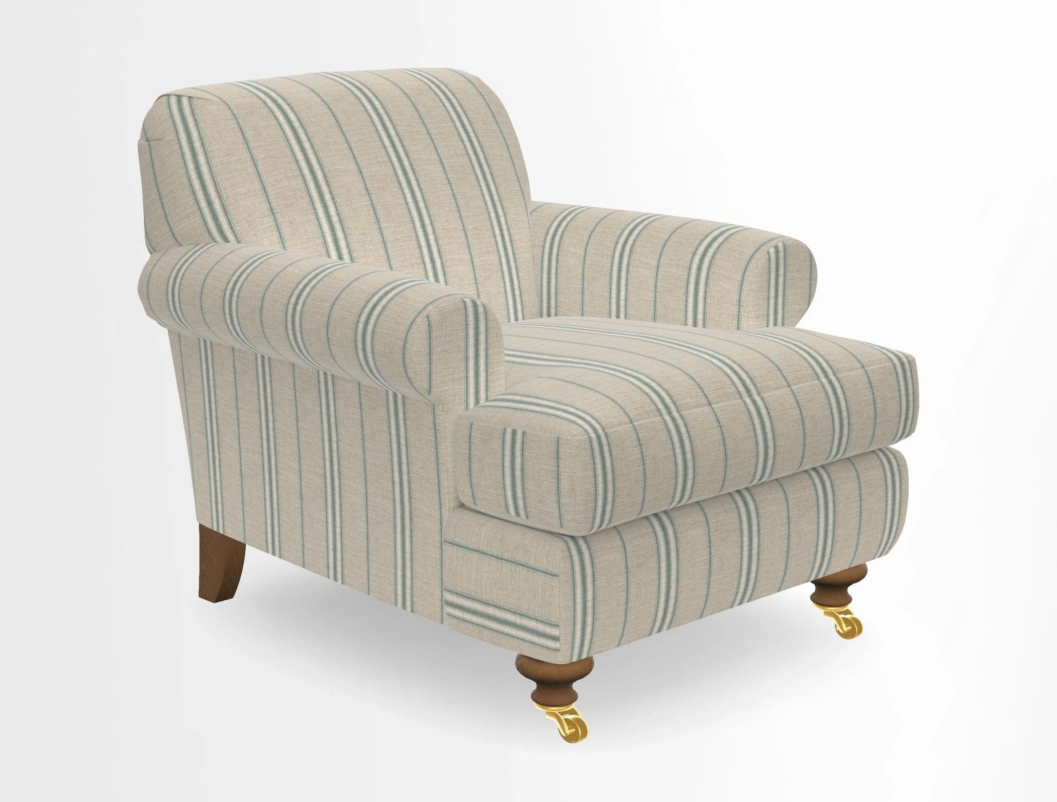 Hampton Chair in Two Tone Plain Biscuit