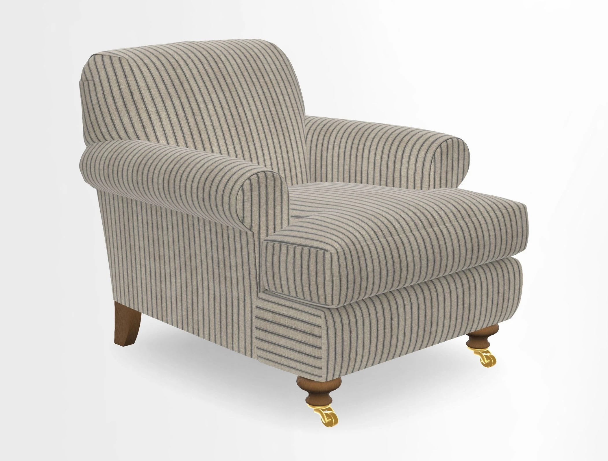 Hampton Chair in Two Tone Plain Biscuit