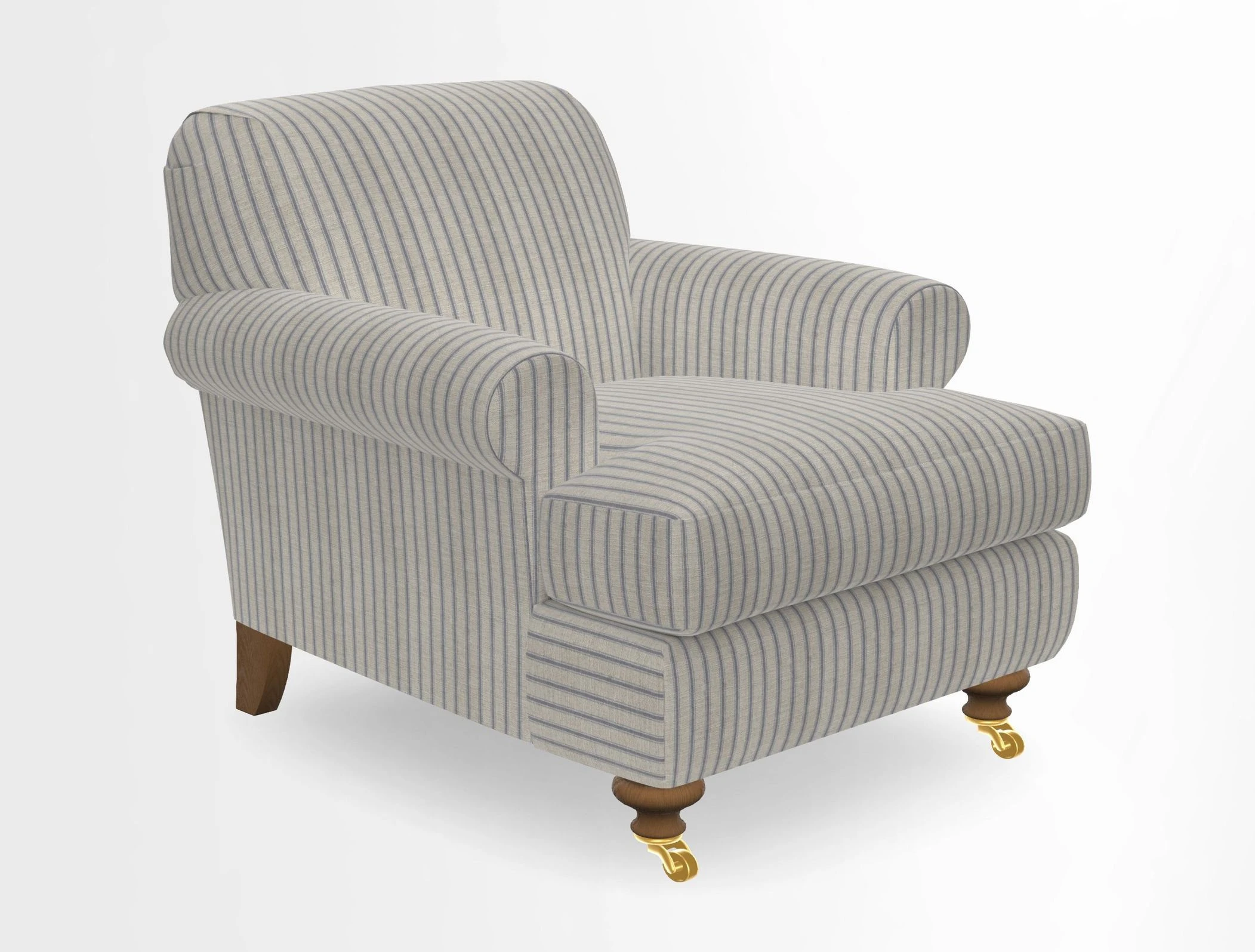 Hampton Chair in Two Tone Plain Biscuit