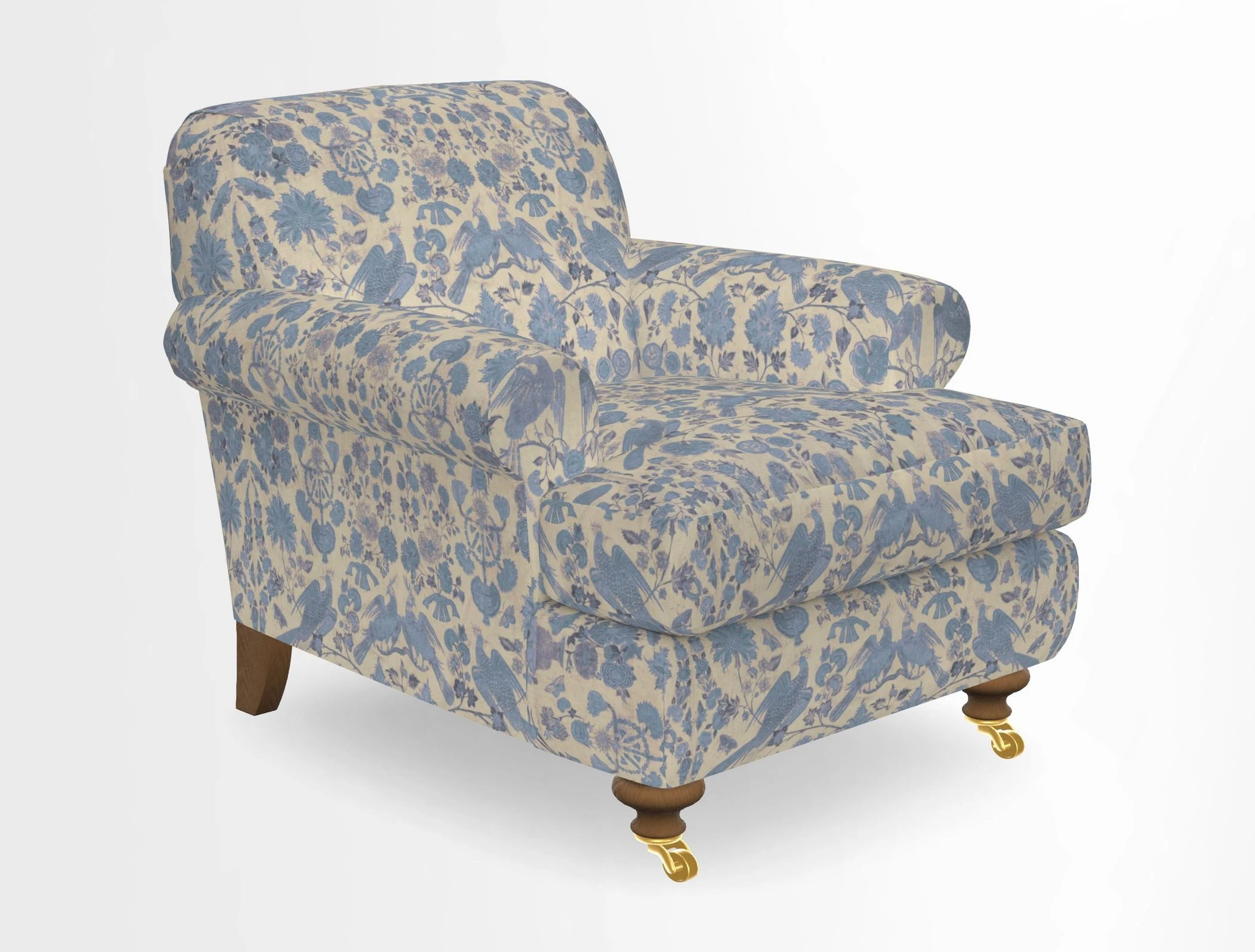 Hampton Chair in Two Tone Plain Biscuit