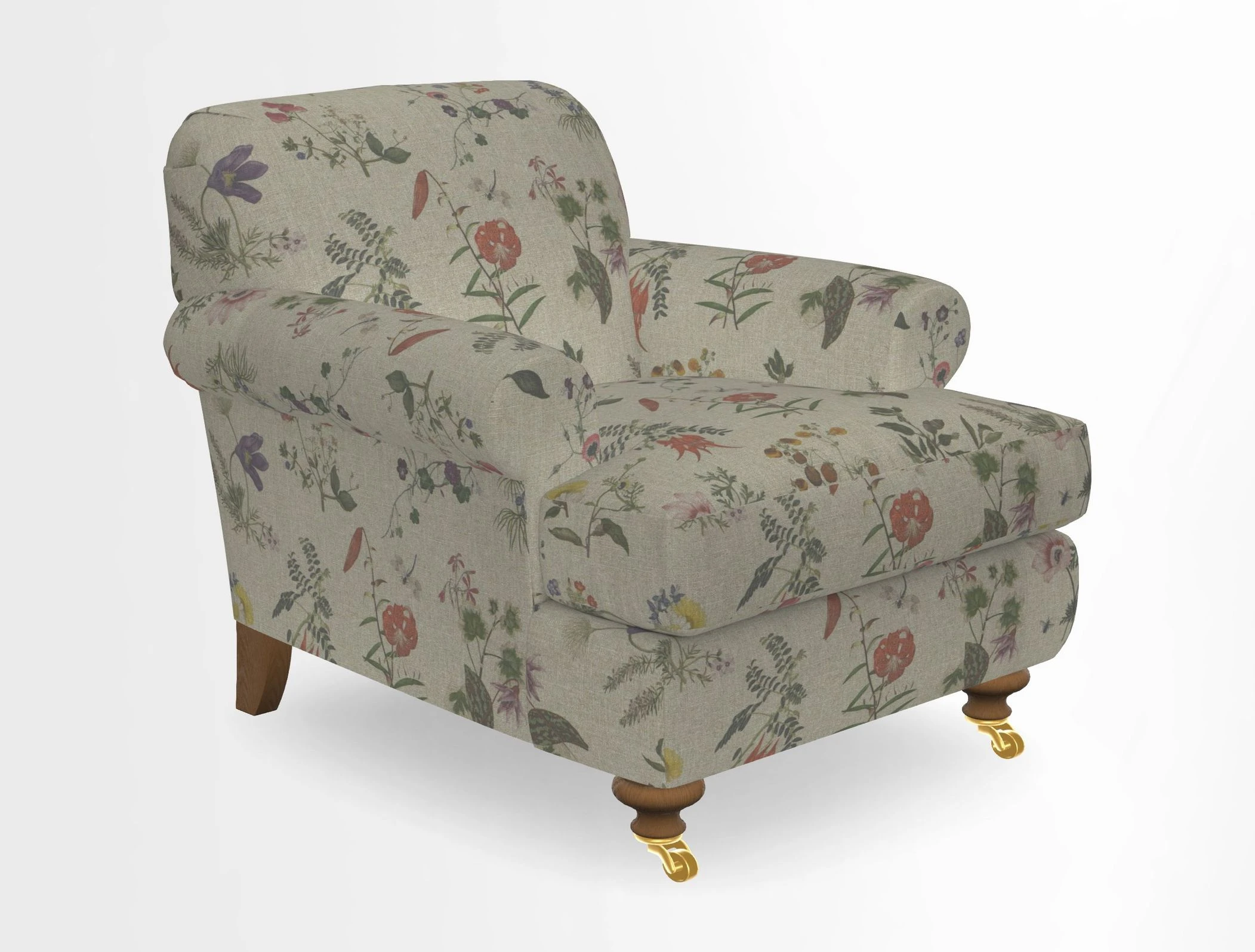 Hampton Chair in Two Tone Plain Biscuit