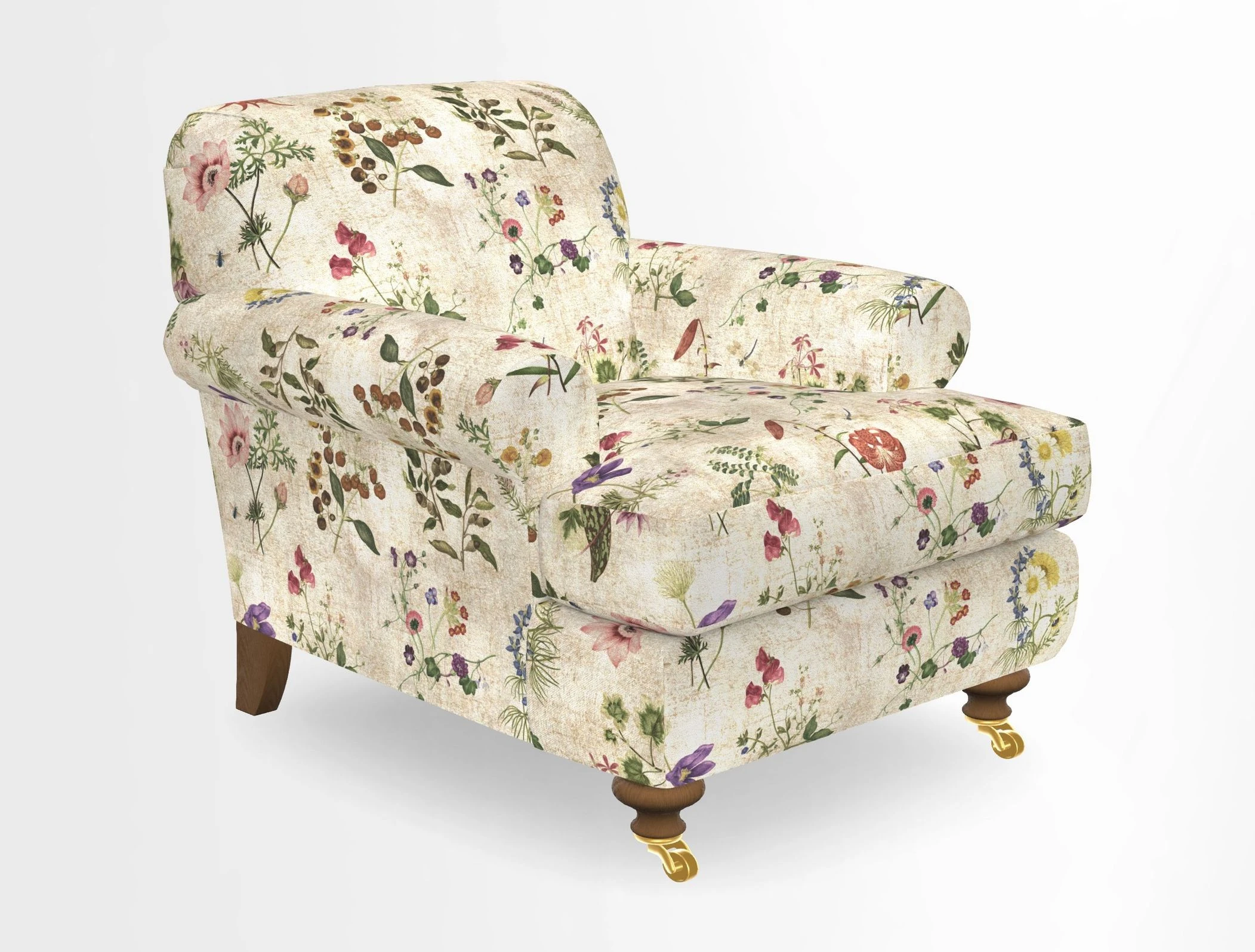 Hampton Chair in Two Tone Plain Biscuit