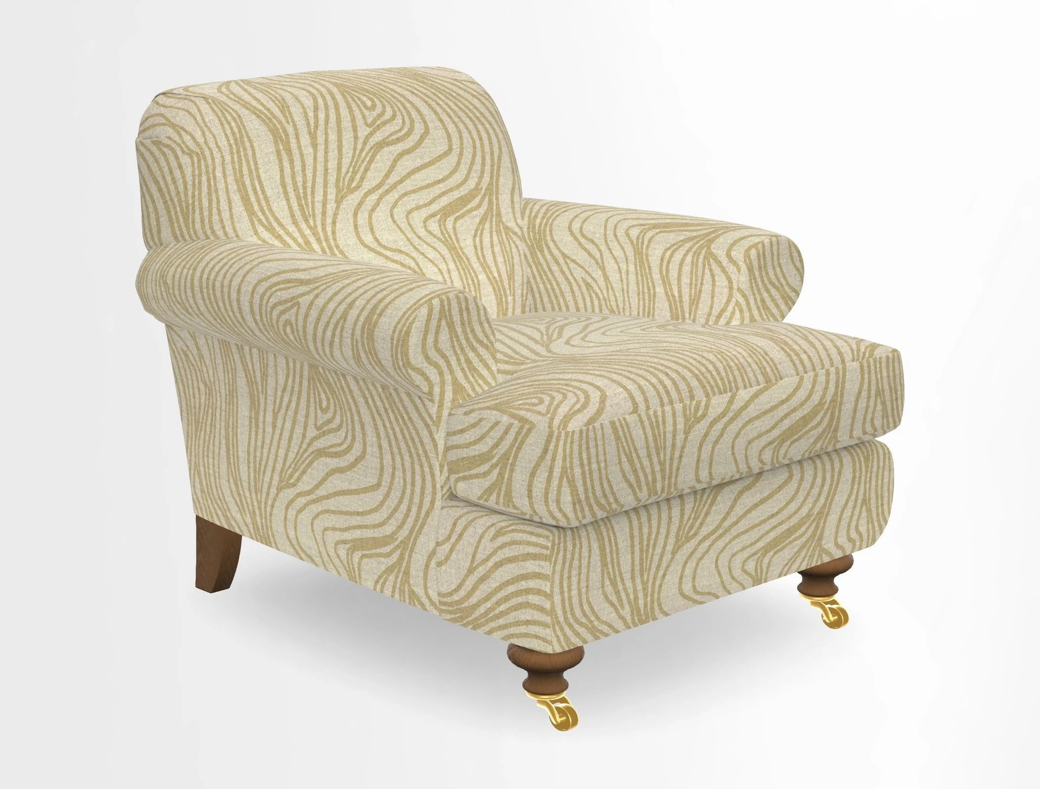 Hampton Chair in Two Tone Plain Biscuit
