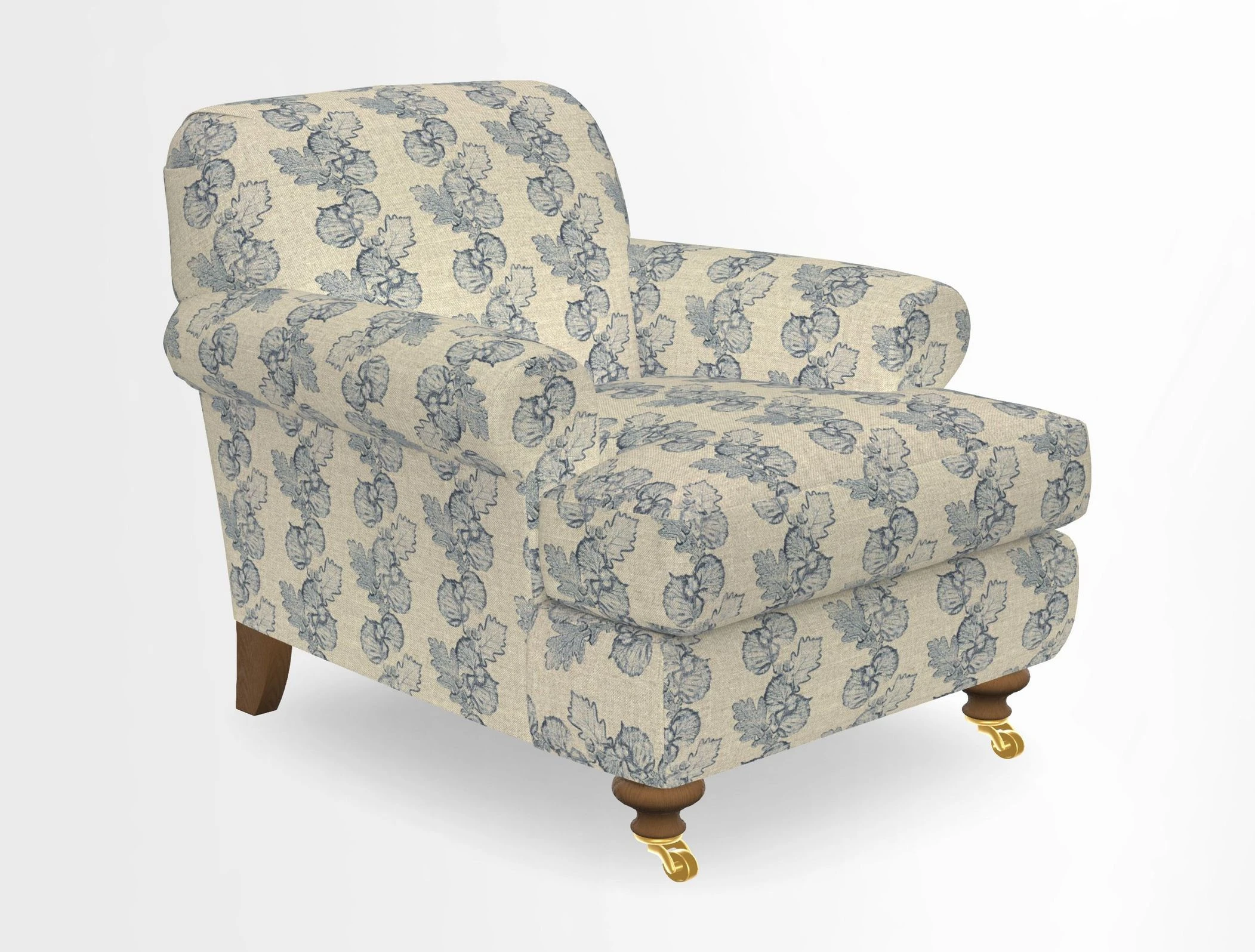 Hampton Chair in Two Tone Plain Biscuit