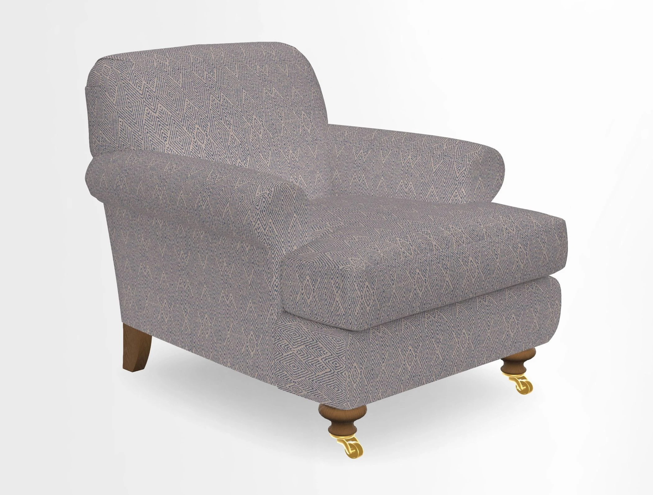 Hampton Chair in Two Tone Plain Biscuit