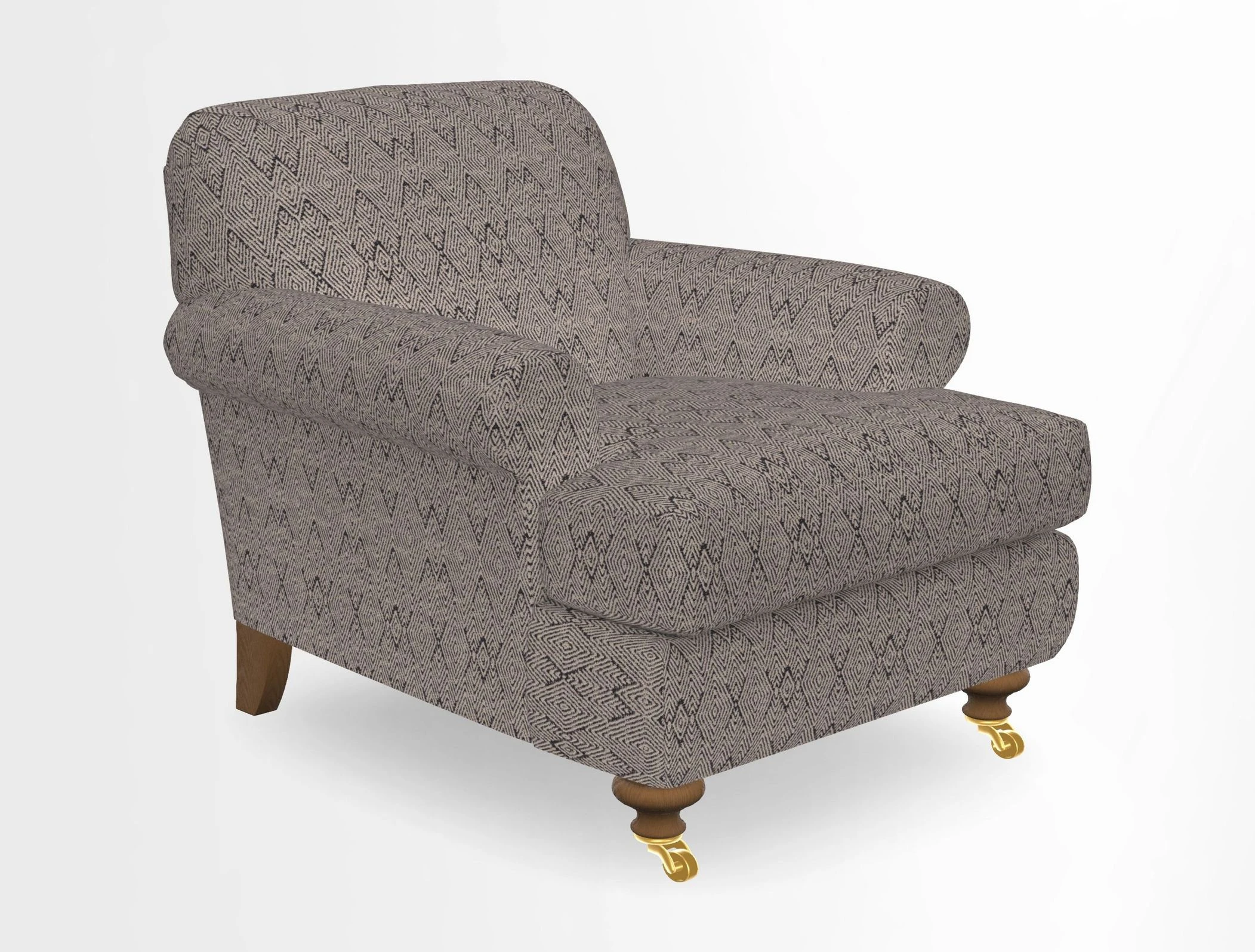 Hampton Chair in Two Tone Plain Biscuit