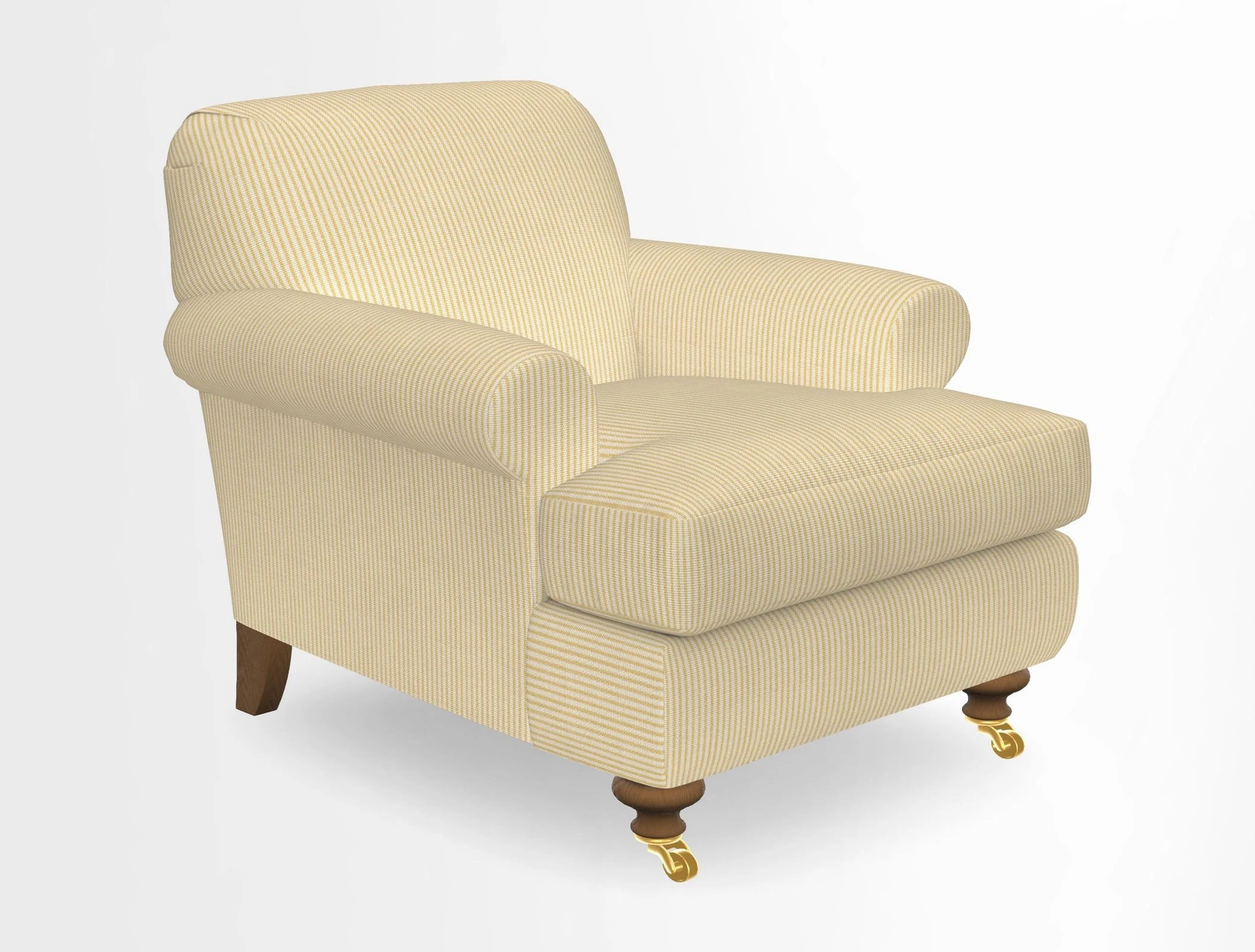 Hampton Chair in Two Tone Plain Biscuit