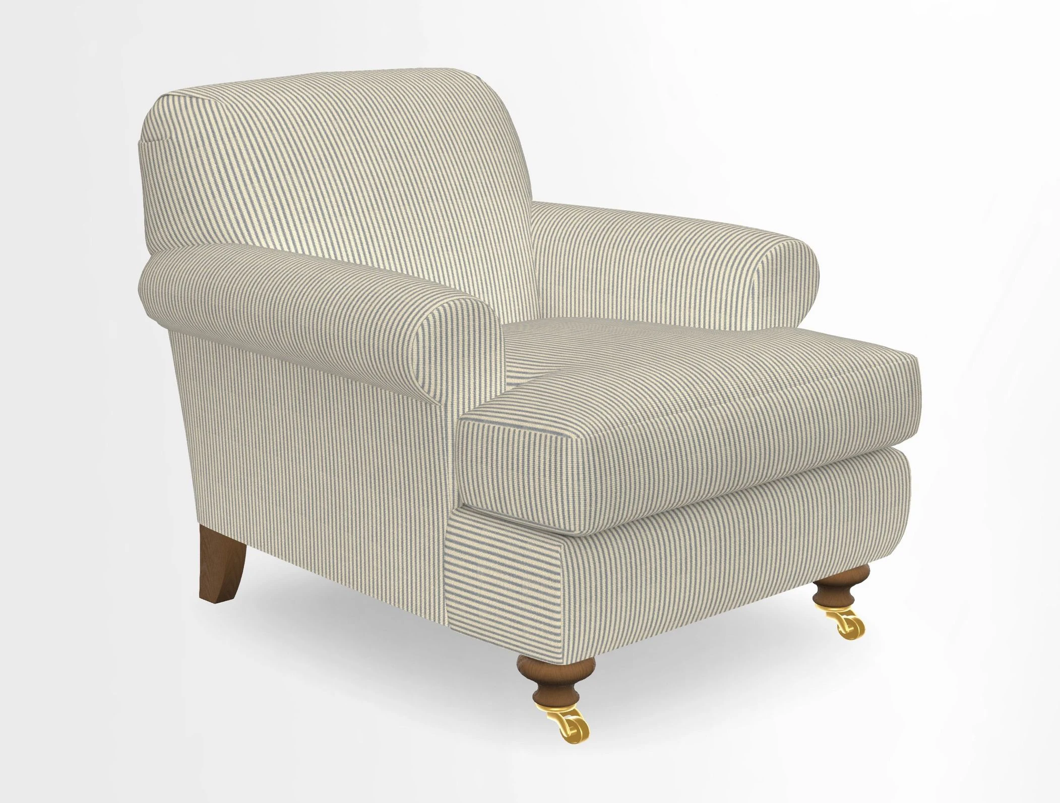 Hampton Chair in Two Tone Plain Biscuit