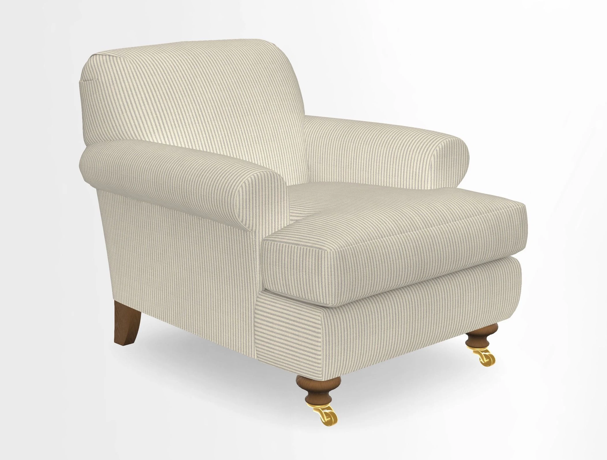 Hampton Chair in Two Tone Plain Biscuit