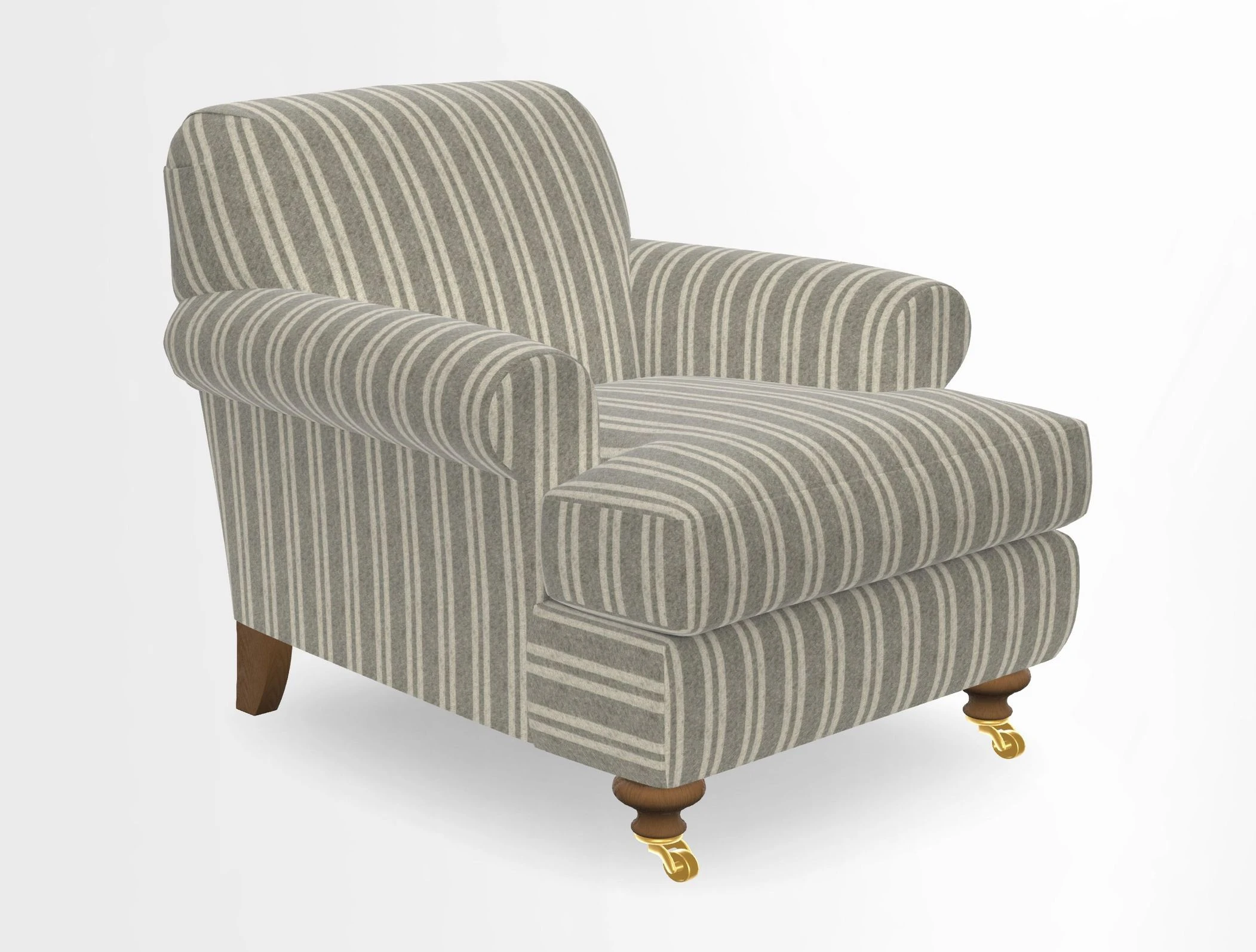 Hampton Chair in Two Tone Plain Biscuit