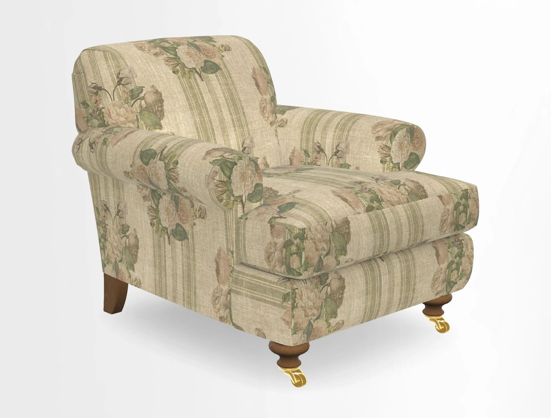 Hampton Chair in Two Tone Plain Biscuit