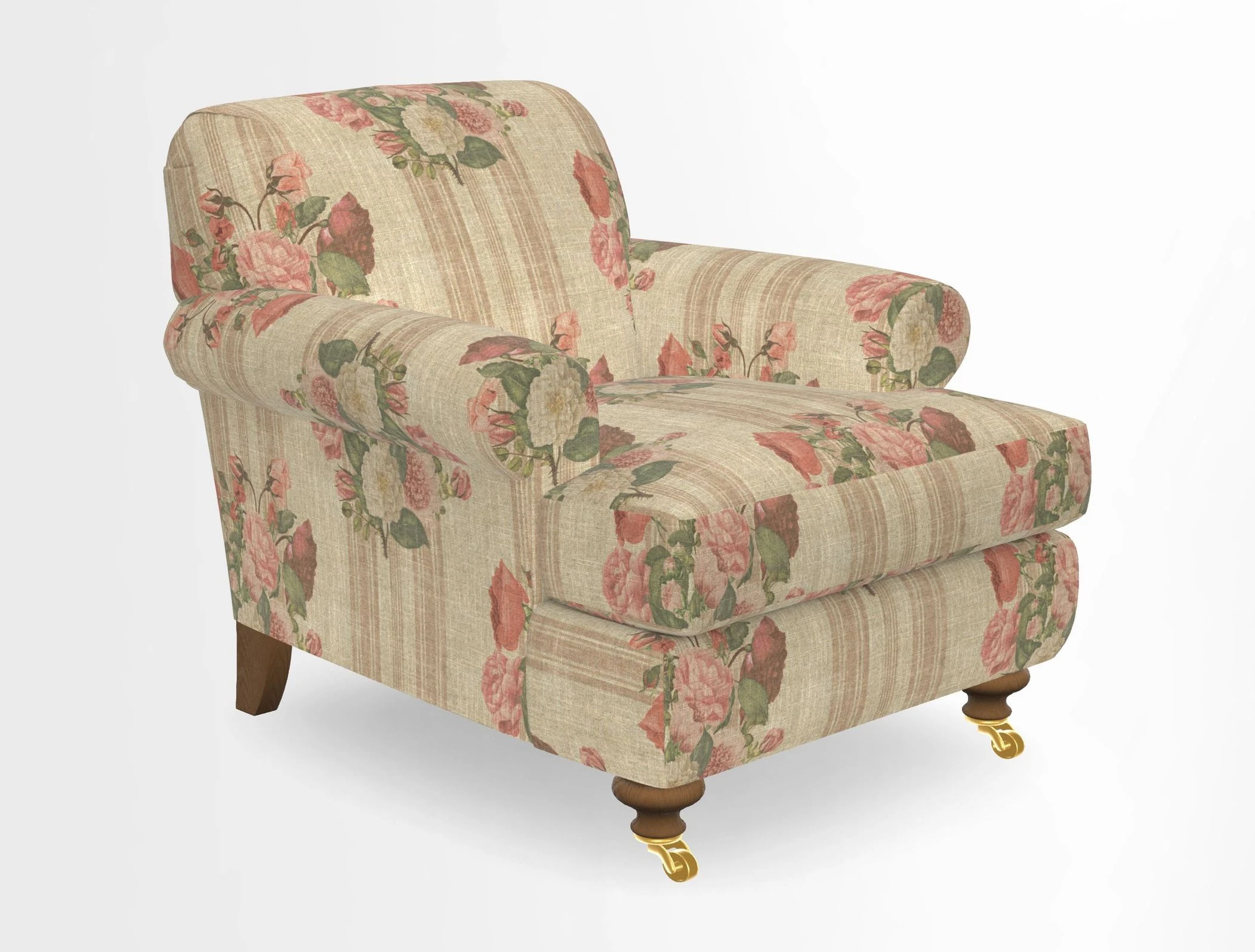 Hampton Chair in Two Tone Plain Biscuit