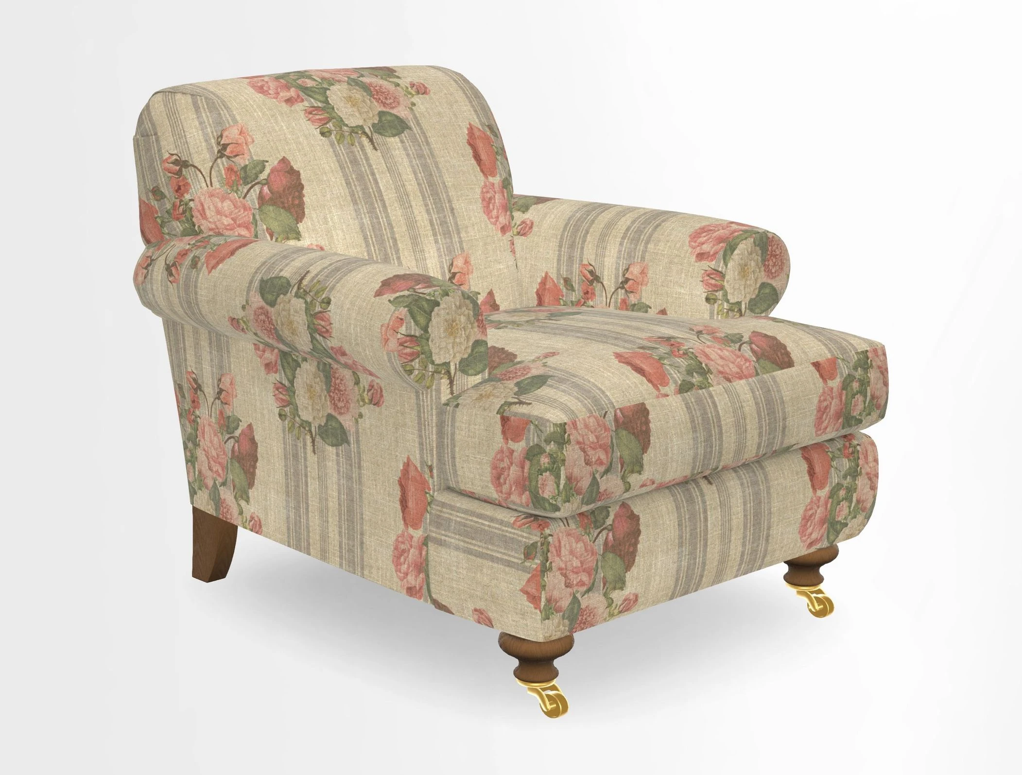 Hampton Chair in Two Tone Plain Biscuit