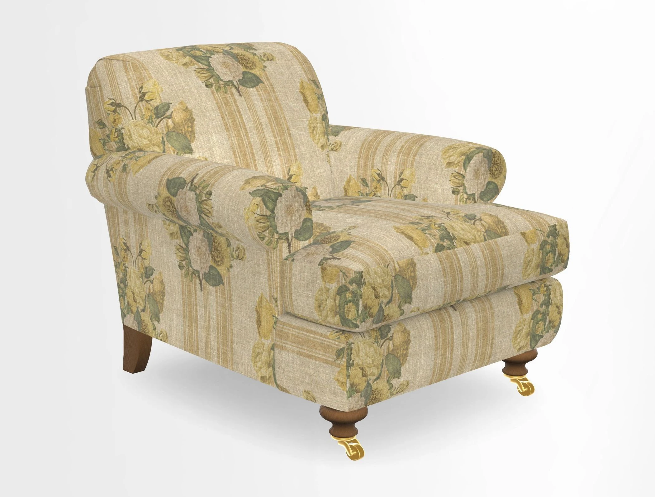 Hampton Chair in Two Tone Plain Biscuit