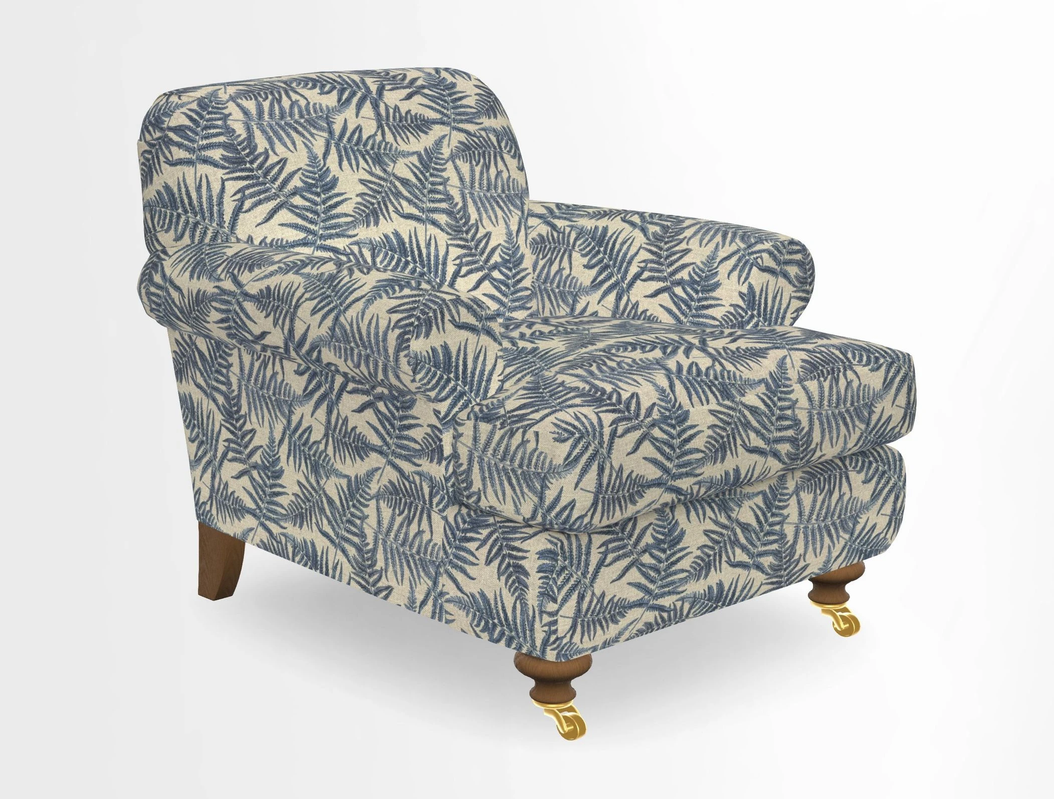 Hampton Chair in Two Tone Plain Biscuit