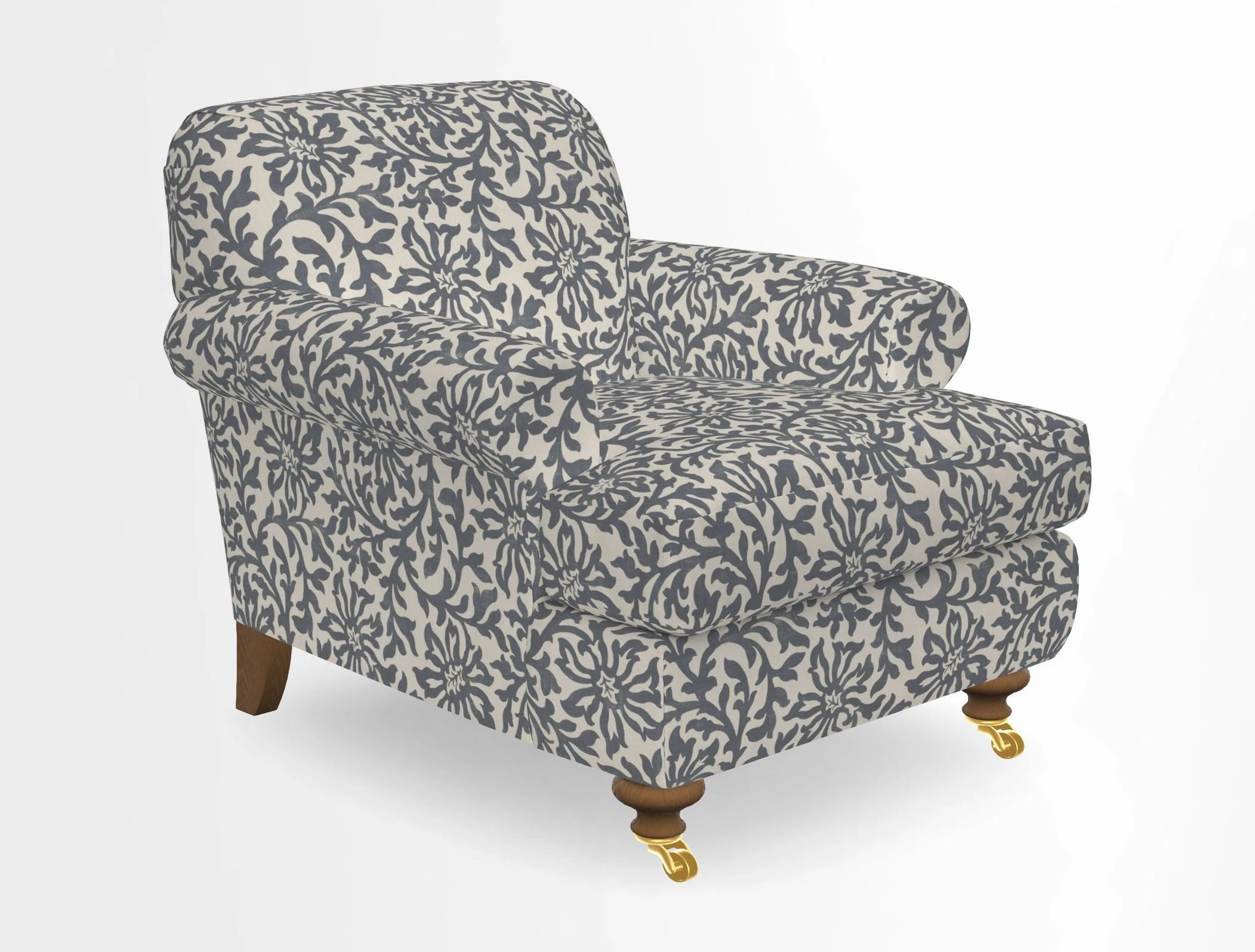 Hampton Chair in Two Tone Plain Biscuit