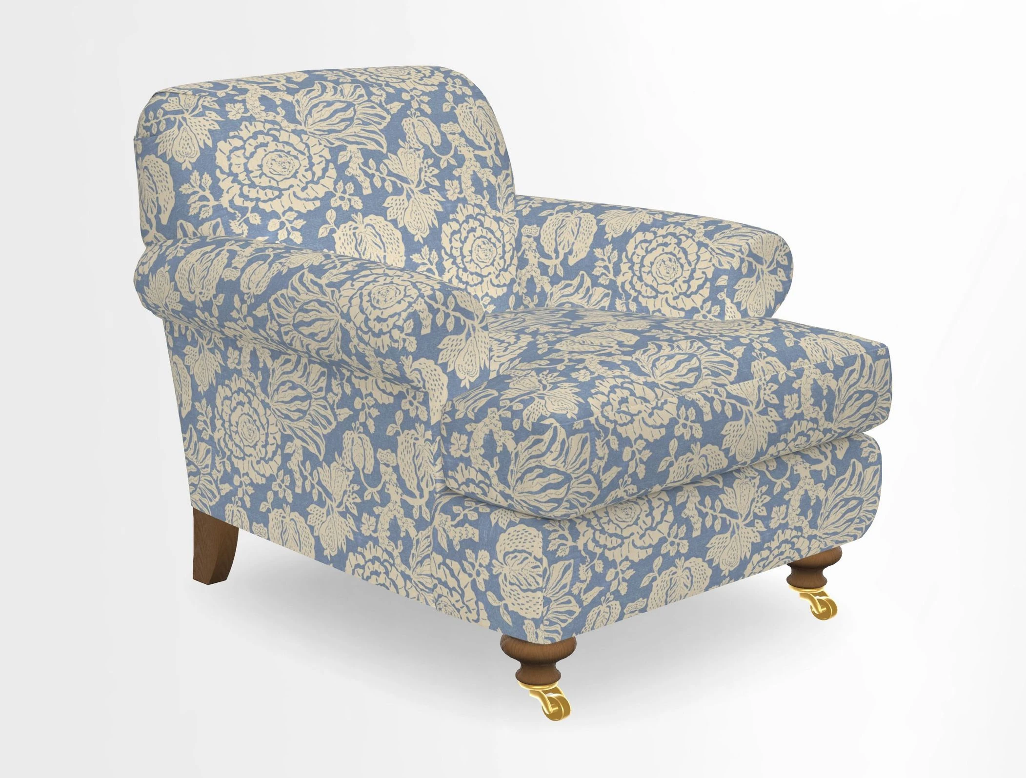 Hampton Chair in Two Tone Plain Biscuit