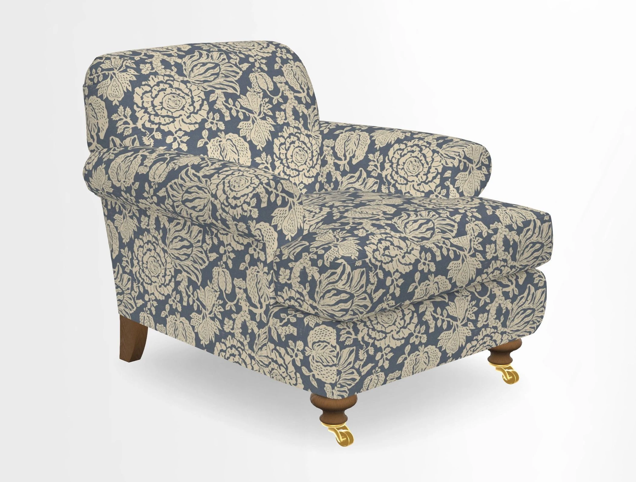Hampton Chair in Two Tone Plain Biscuit