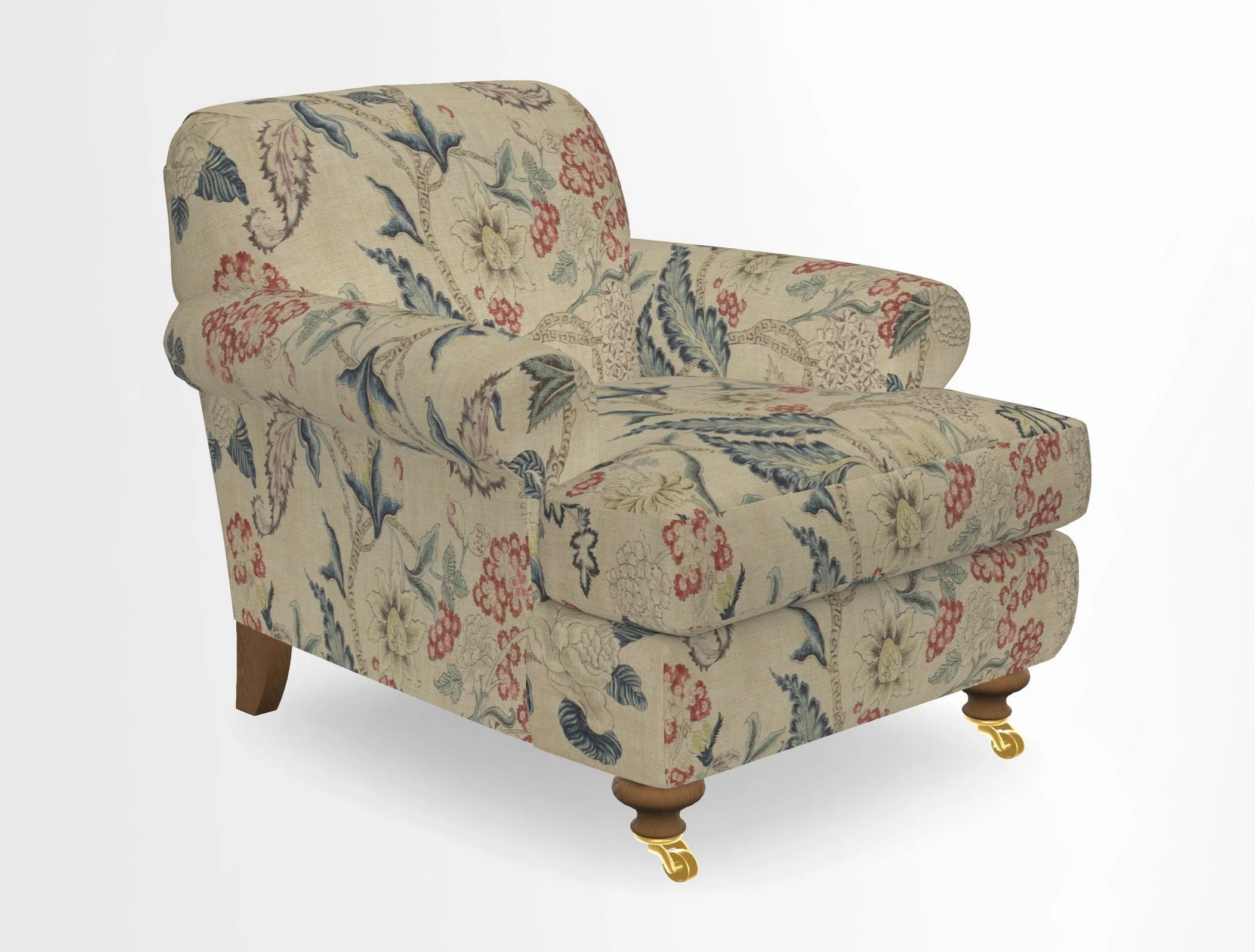Hampton Chair in Two Tone Plain Biscuit