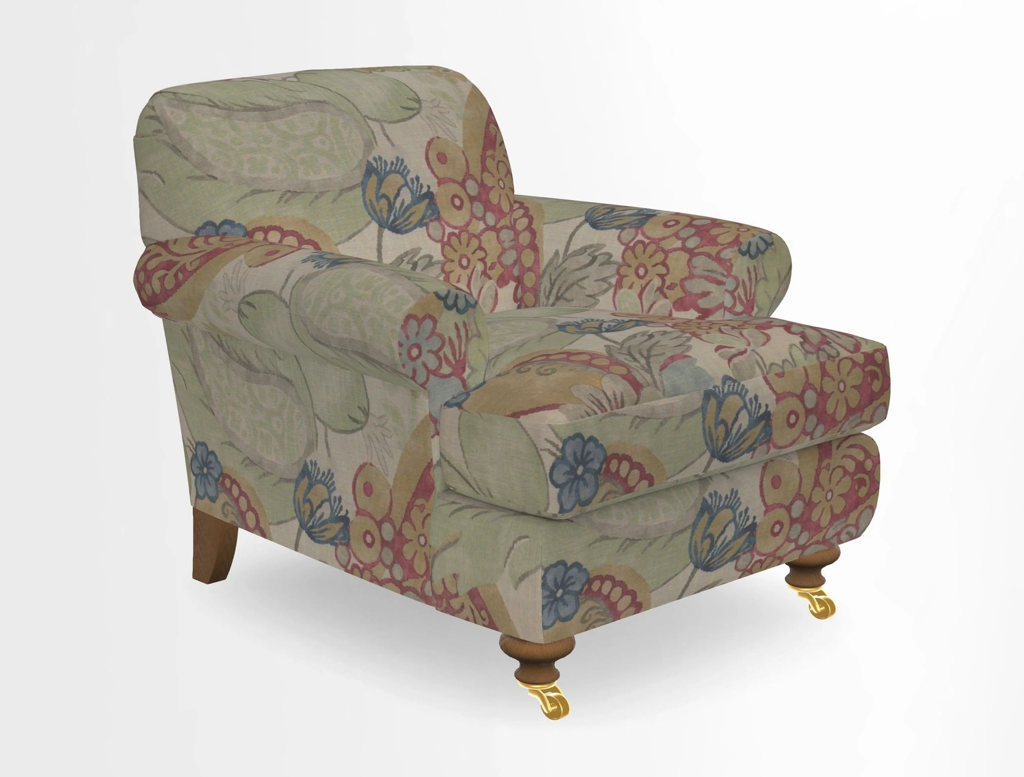Hampton Chair in Two Tone Plain Biscuit