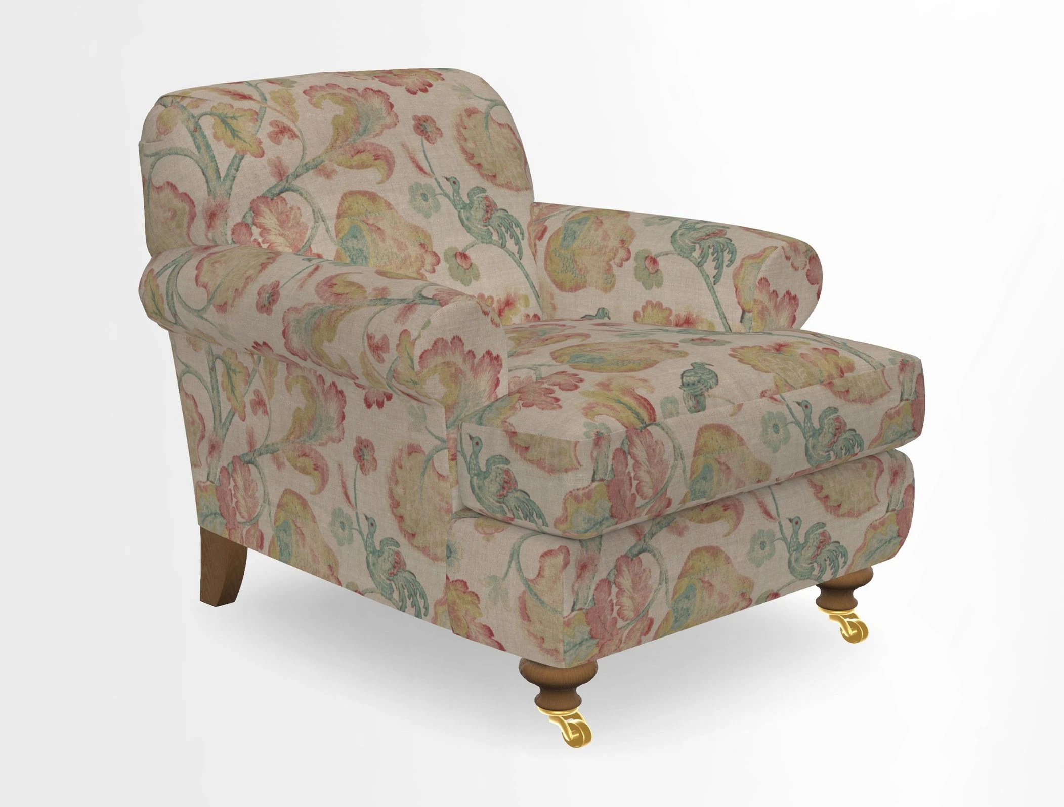 Hampton Chair in Two Tone Plain Biscuit