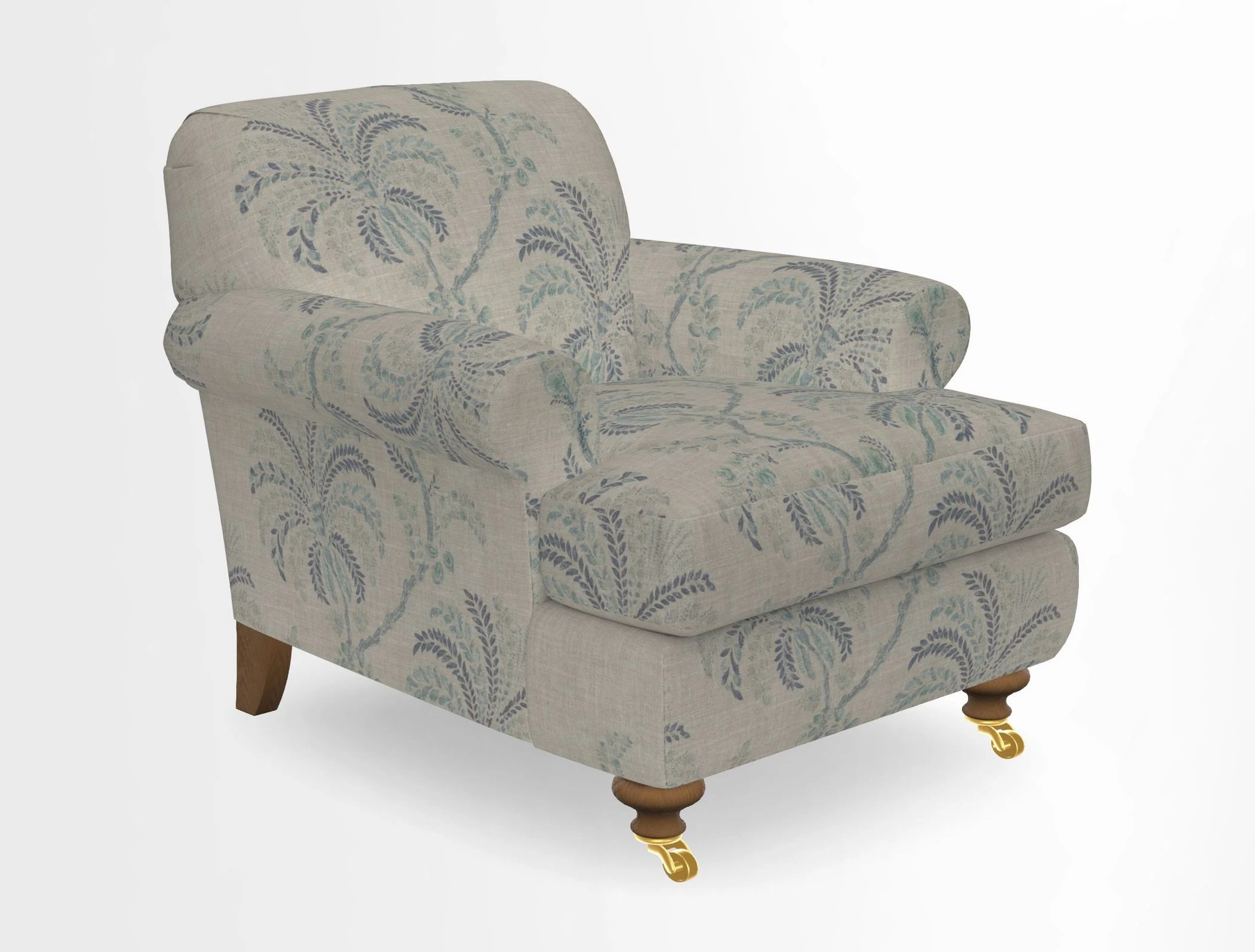 Hampton Chair in Two Tone Plain Biscuit