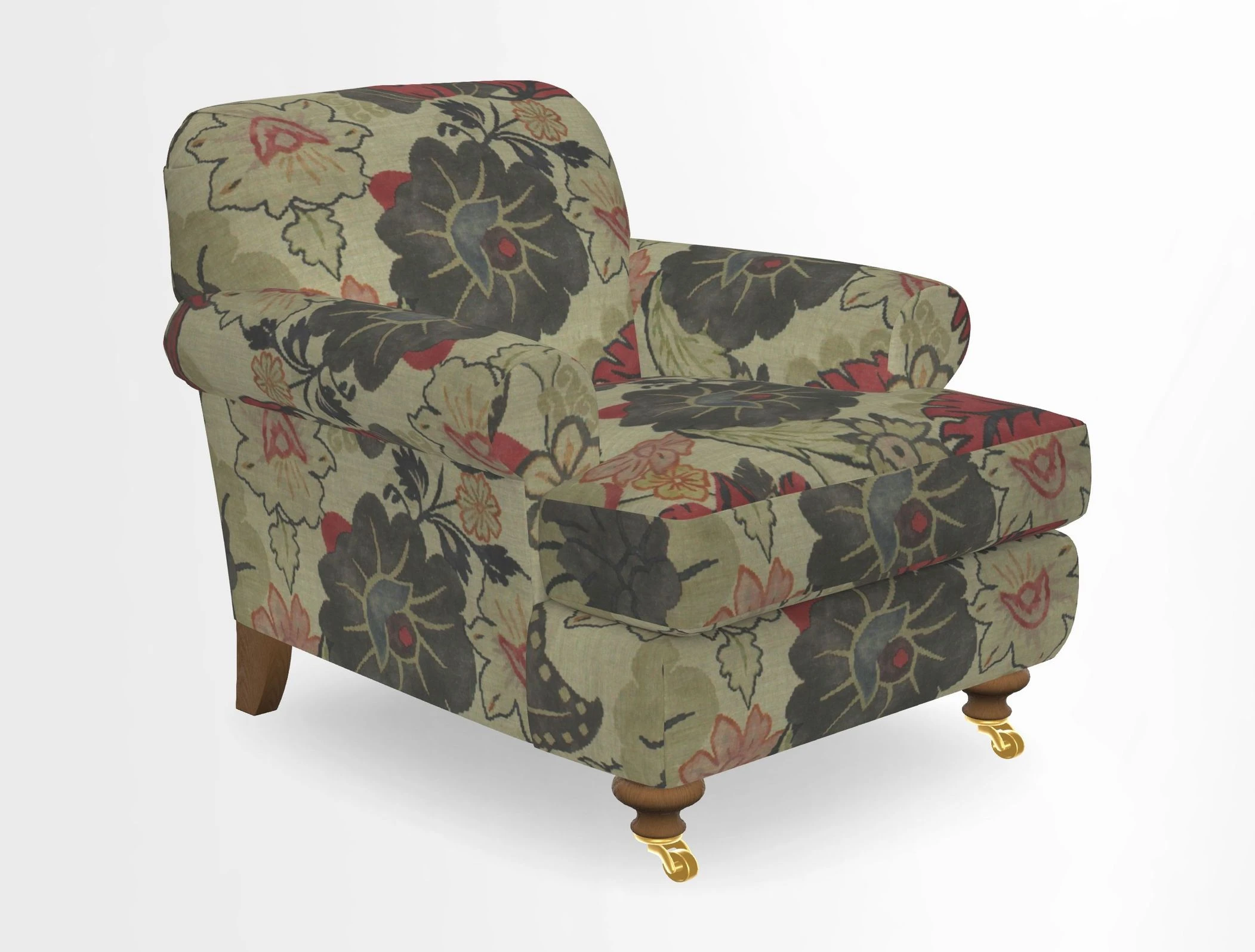Hampton Chair in Two Tone Plain Biscuit