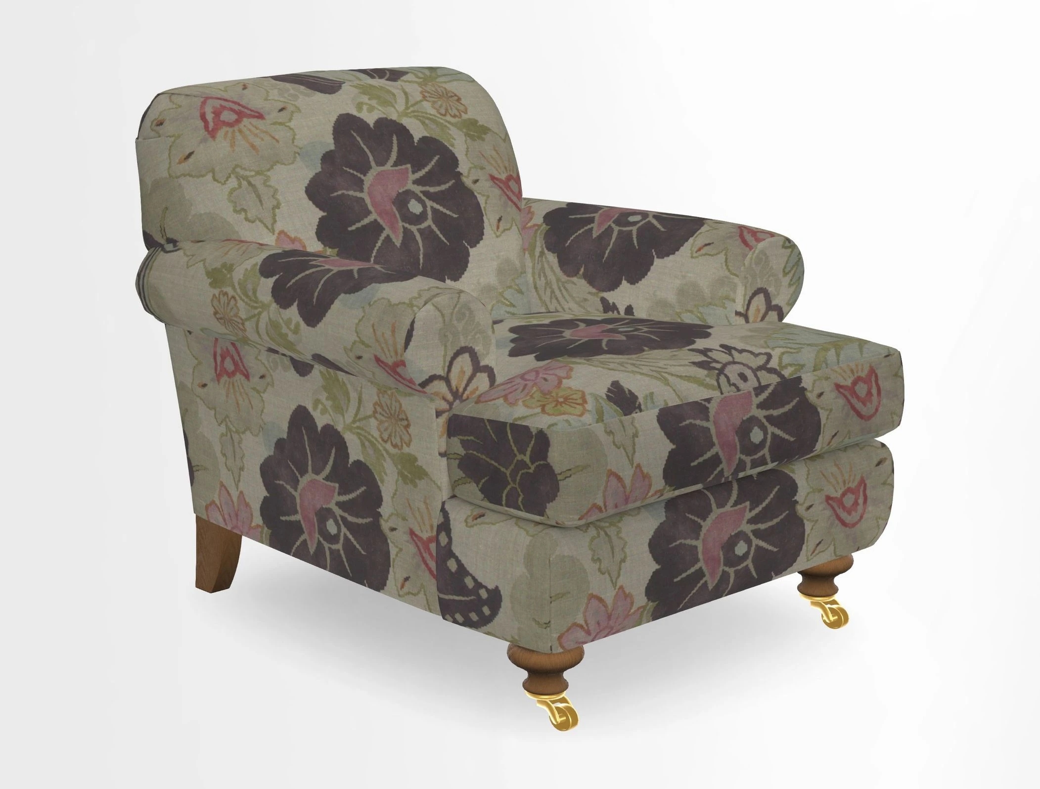 Hampton Chair in Two Tone Plain Biscuit