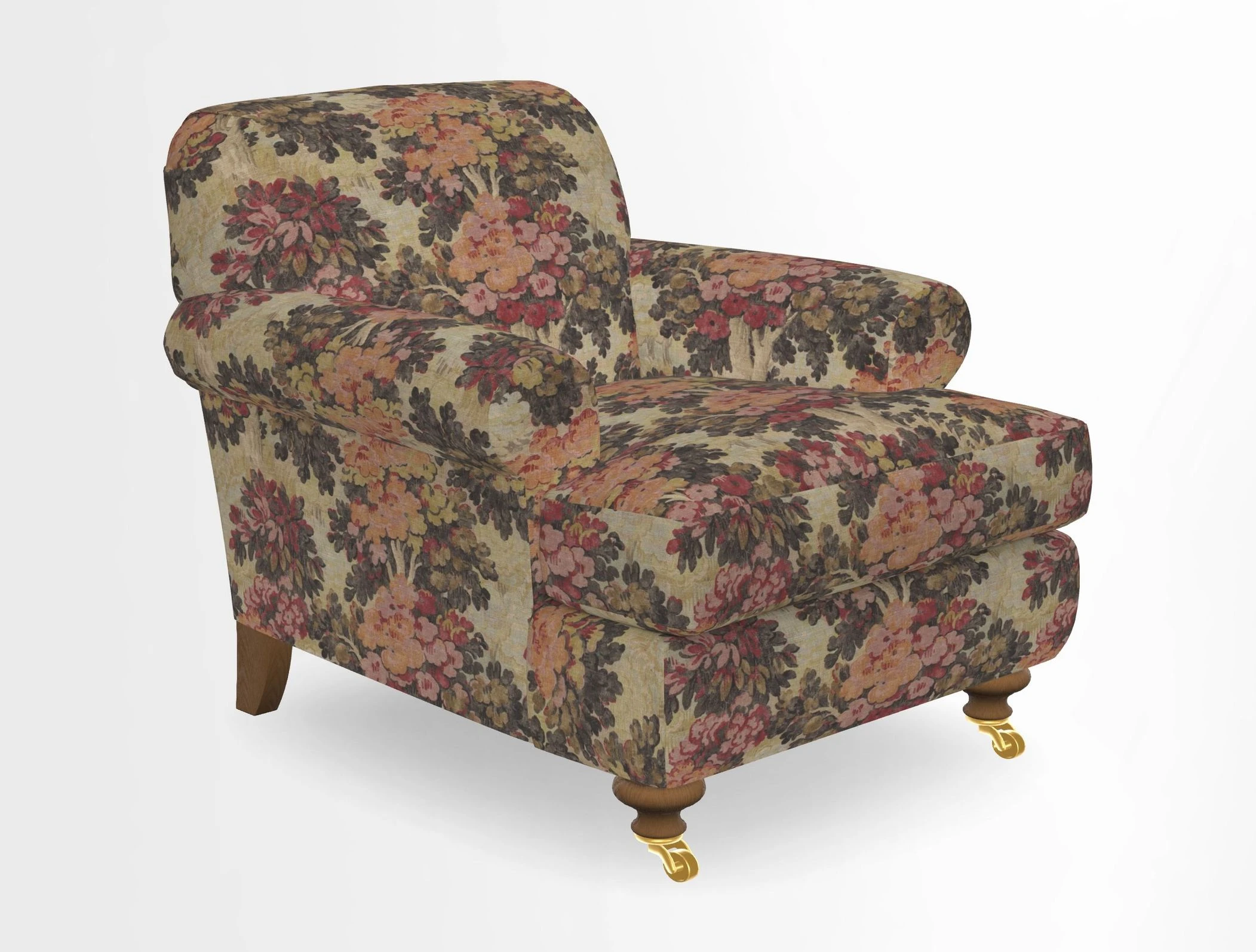Hampton Chair in Two Tone Plain Biscuit