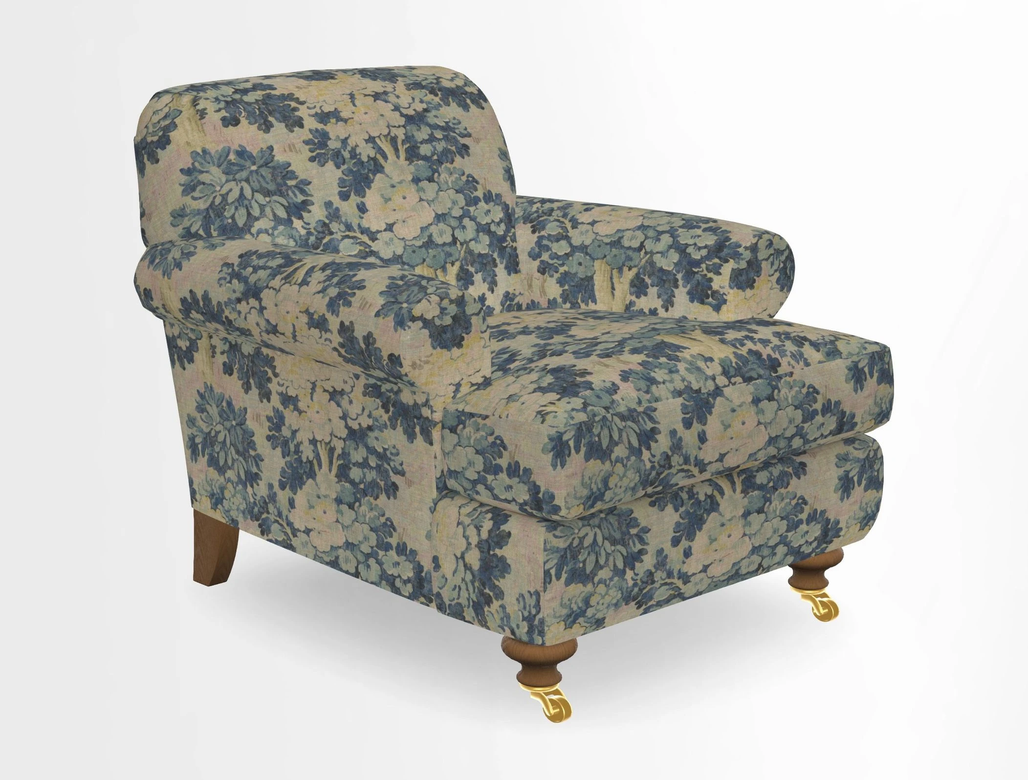 Hampton Chair in Two Tone Plain Biscuit