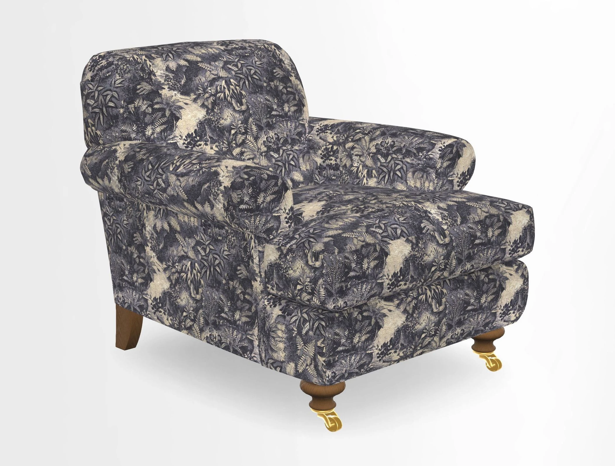 Hampton Chair in Two Tone Plain Biscuit