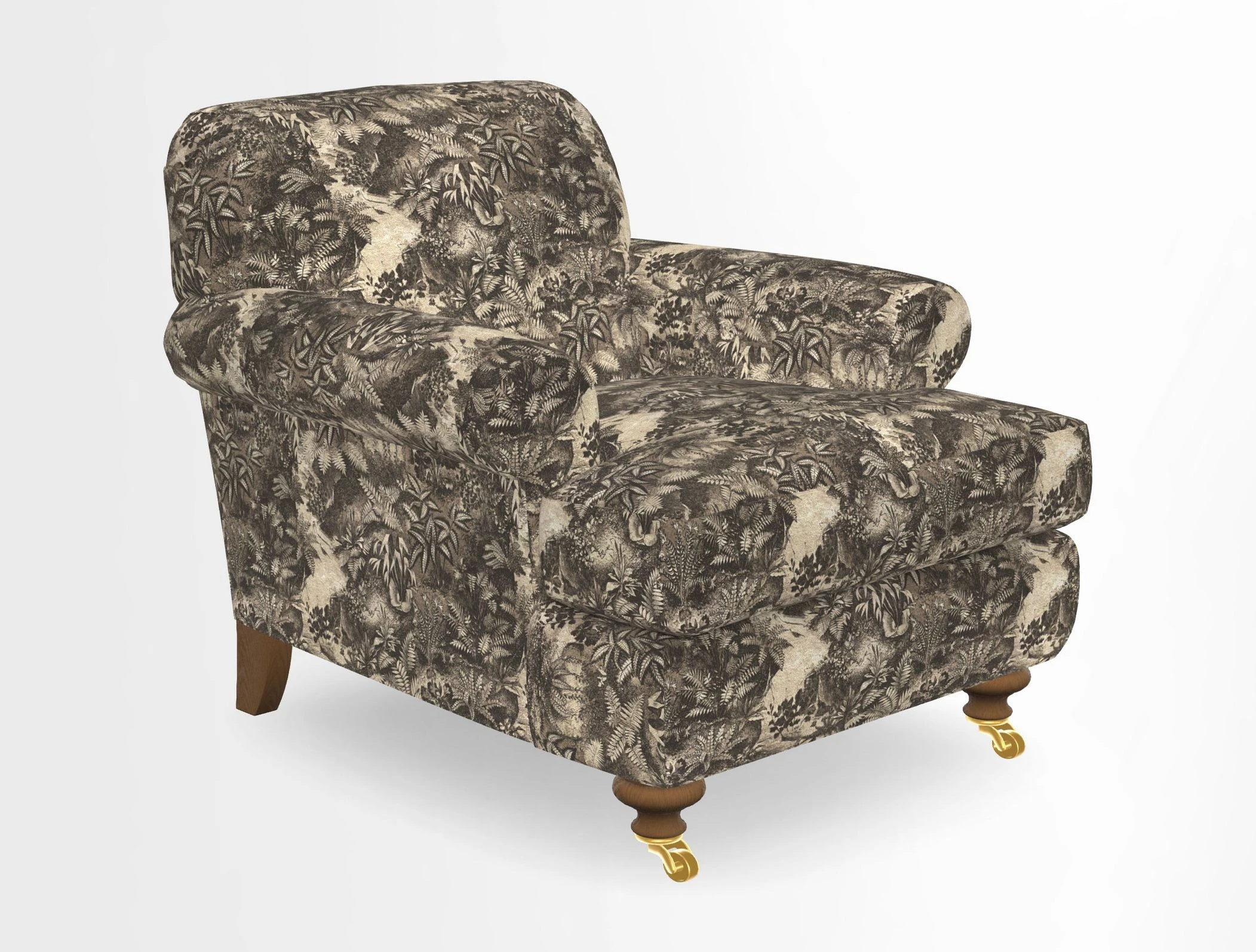 Hampton Chair in Two Tone Plain Biscuit