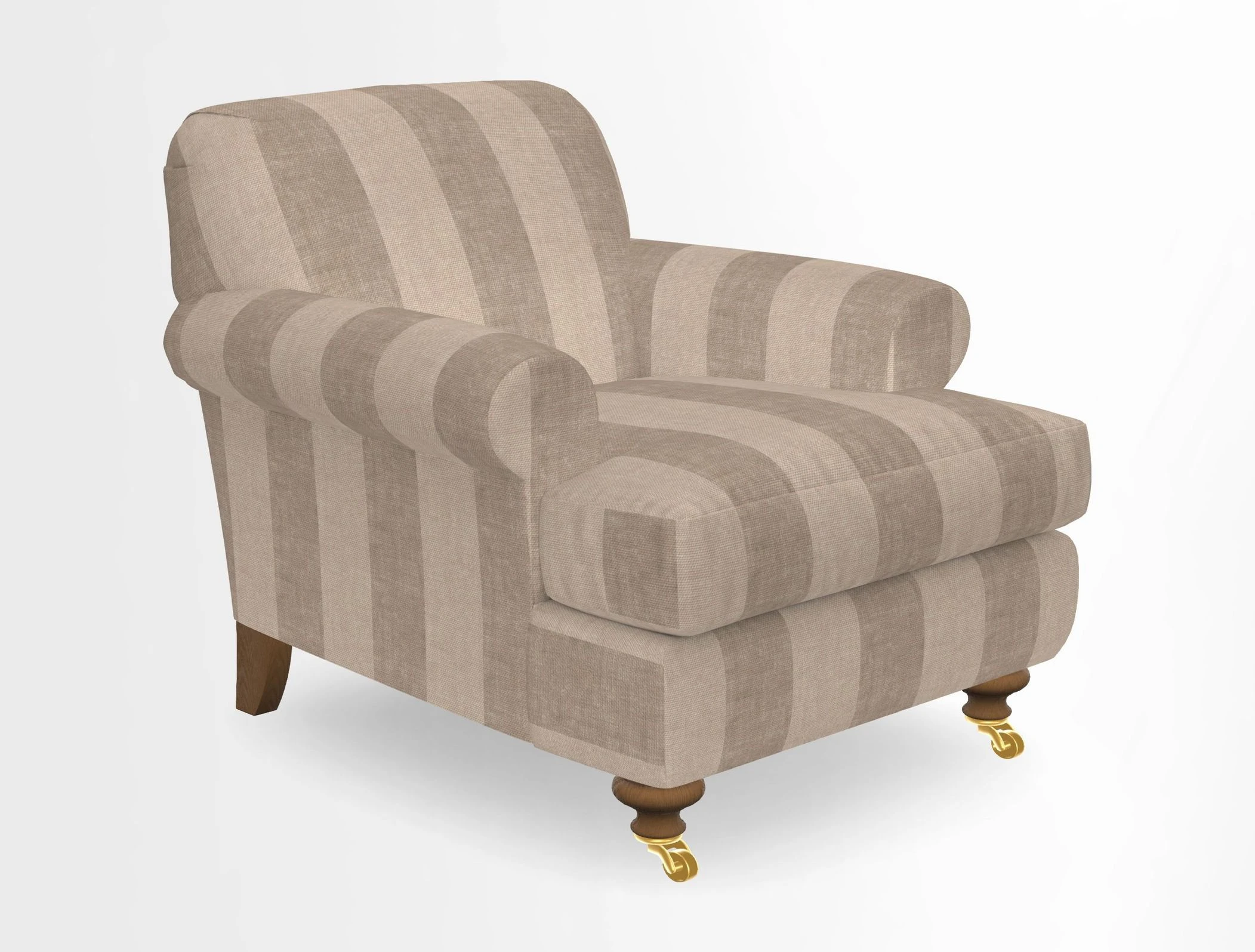Hampton Chair in Two Tone Plain Biscuit