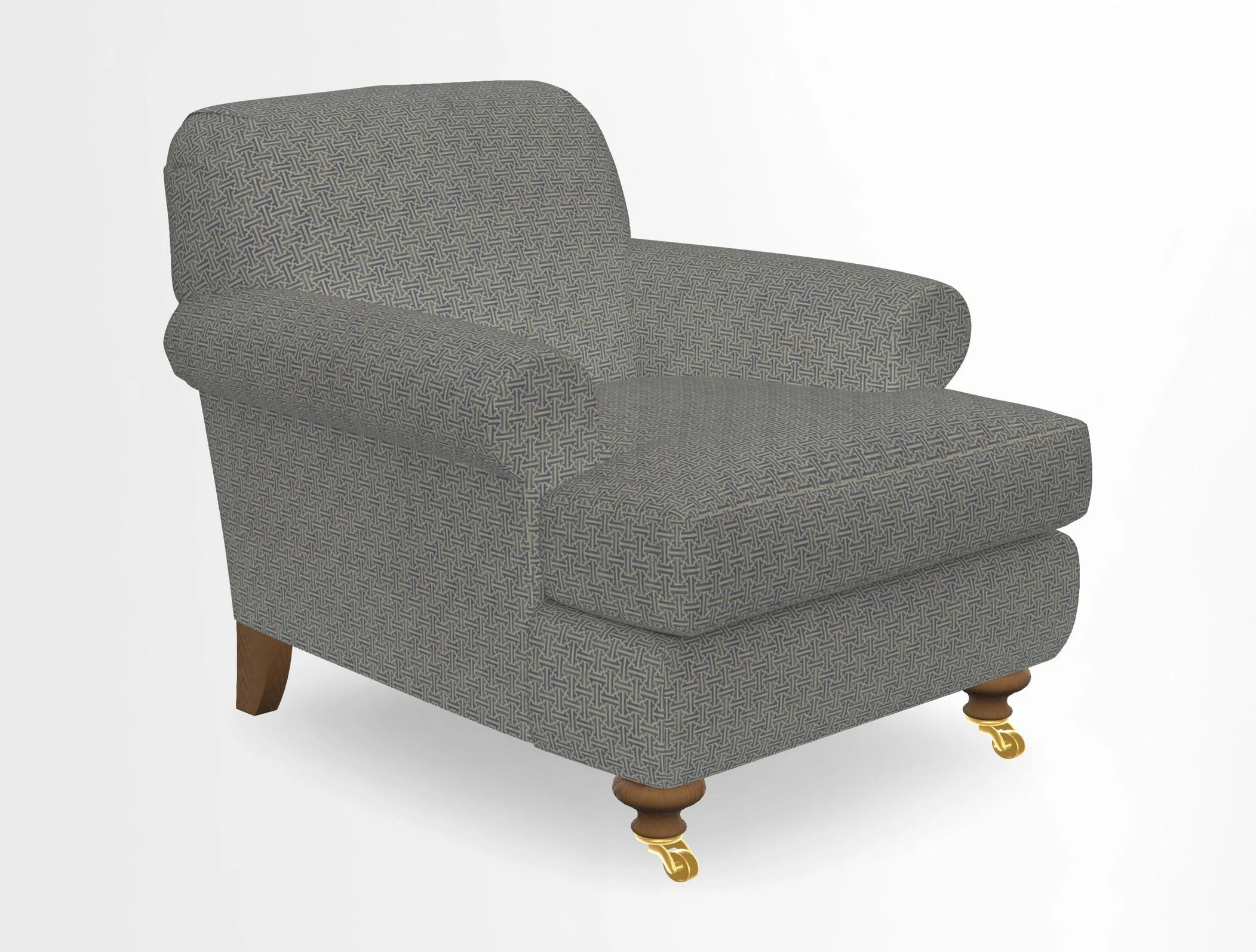 Hampton Chair in Two Tone Plain Biscuit