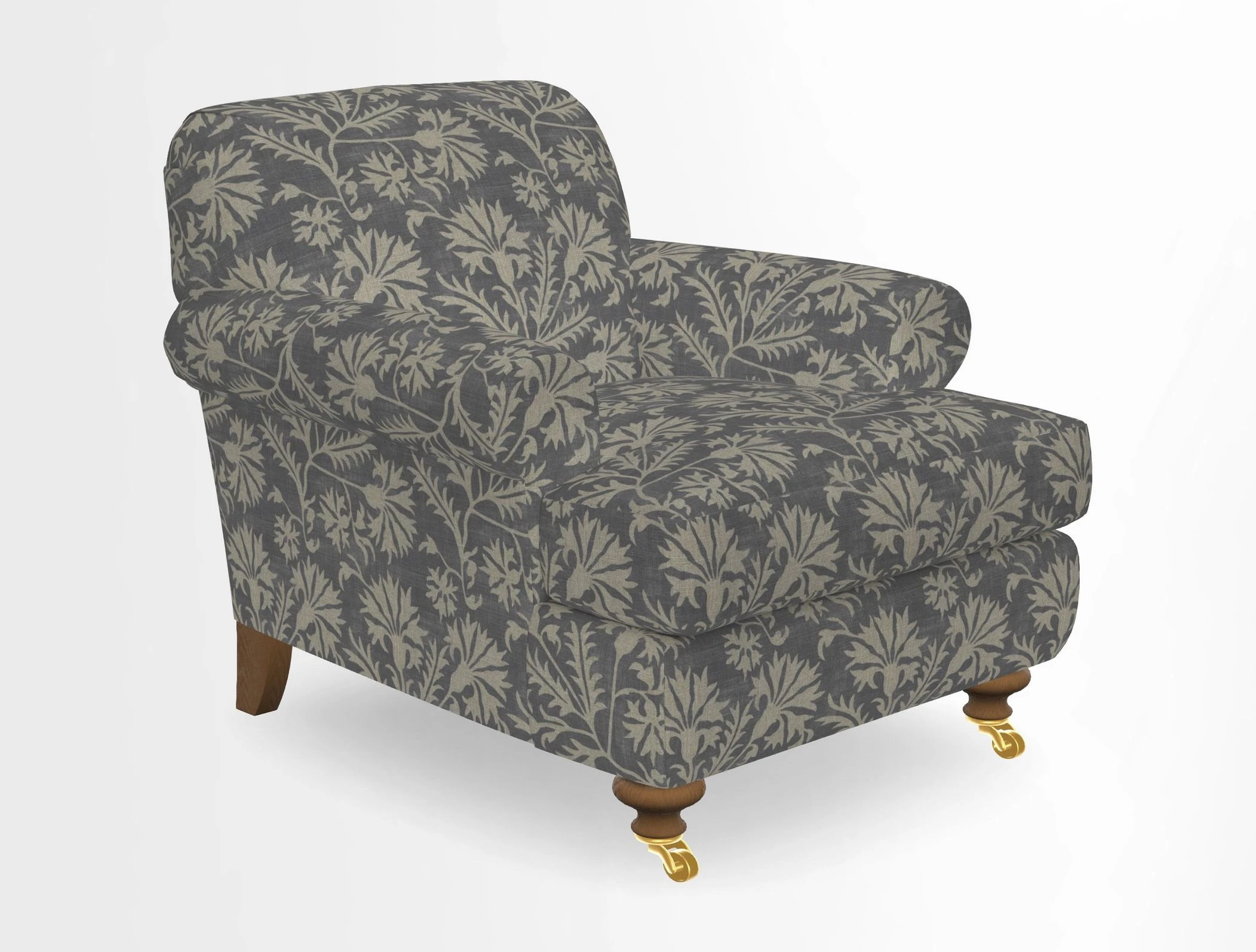 Hampton Chair in Two Tone Plain Biscuit