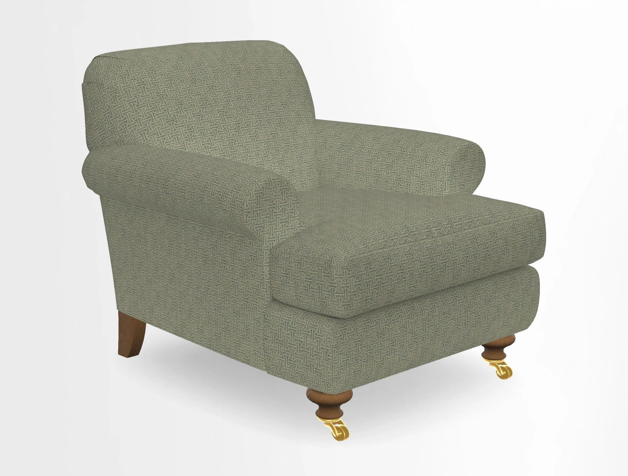 Hampton Chair in Two Tone Plain Biscuit