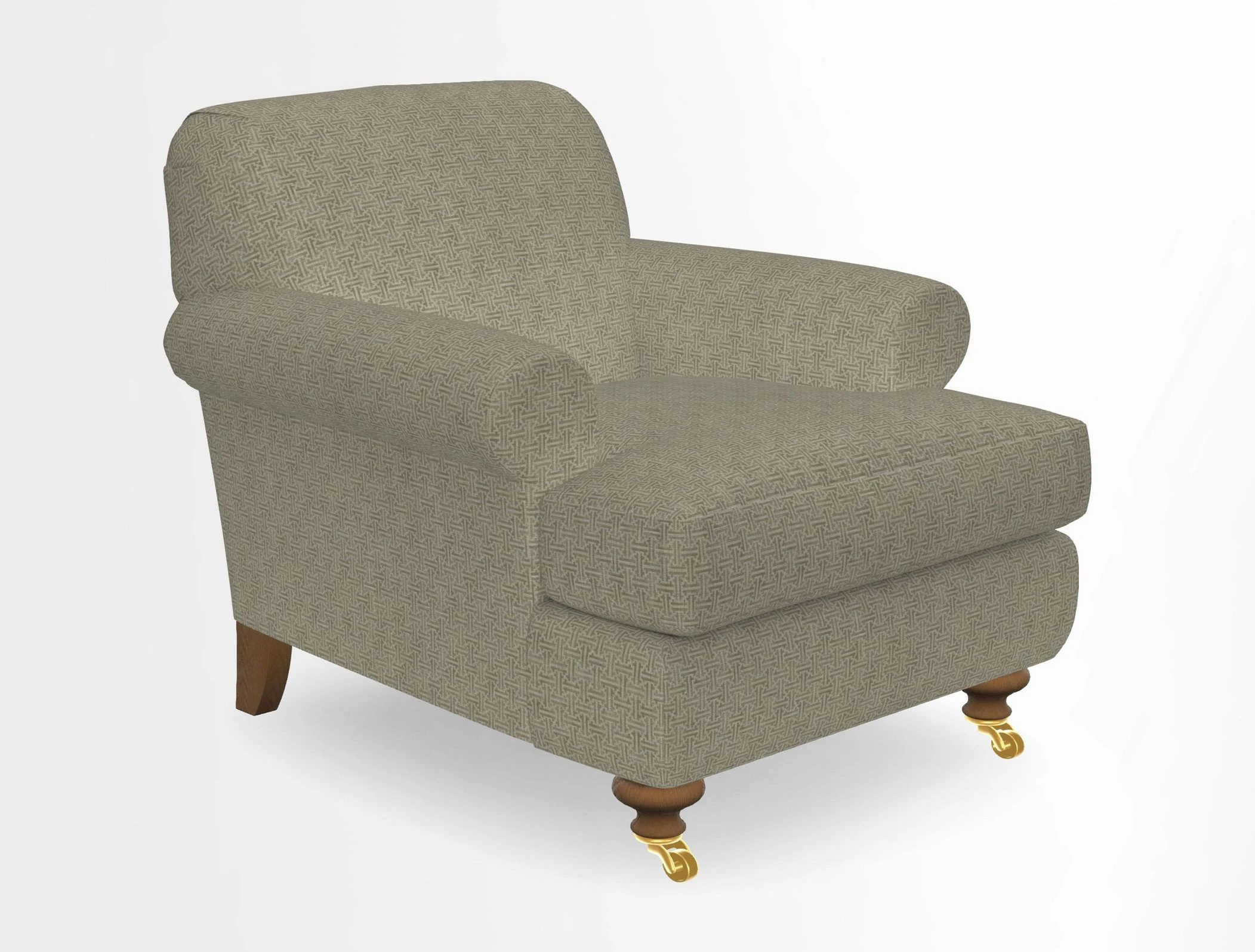 Hampton Chair in Two Tone Plain Biscuit