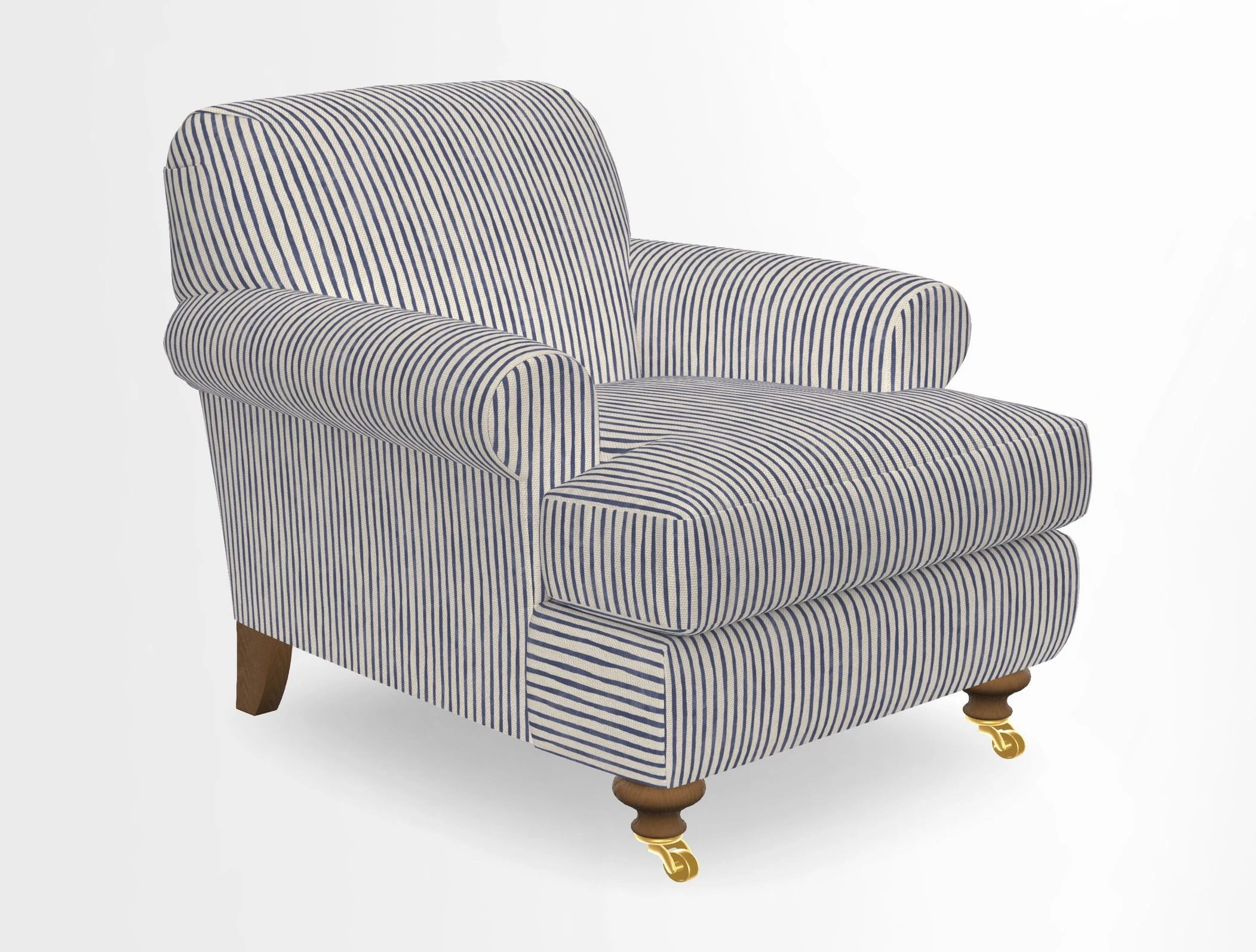 Hampton Chair in Two Tone Plain Biscuit