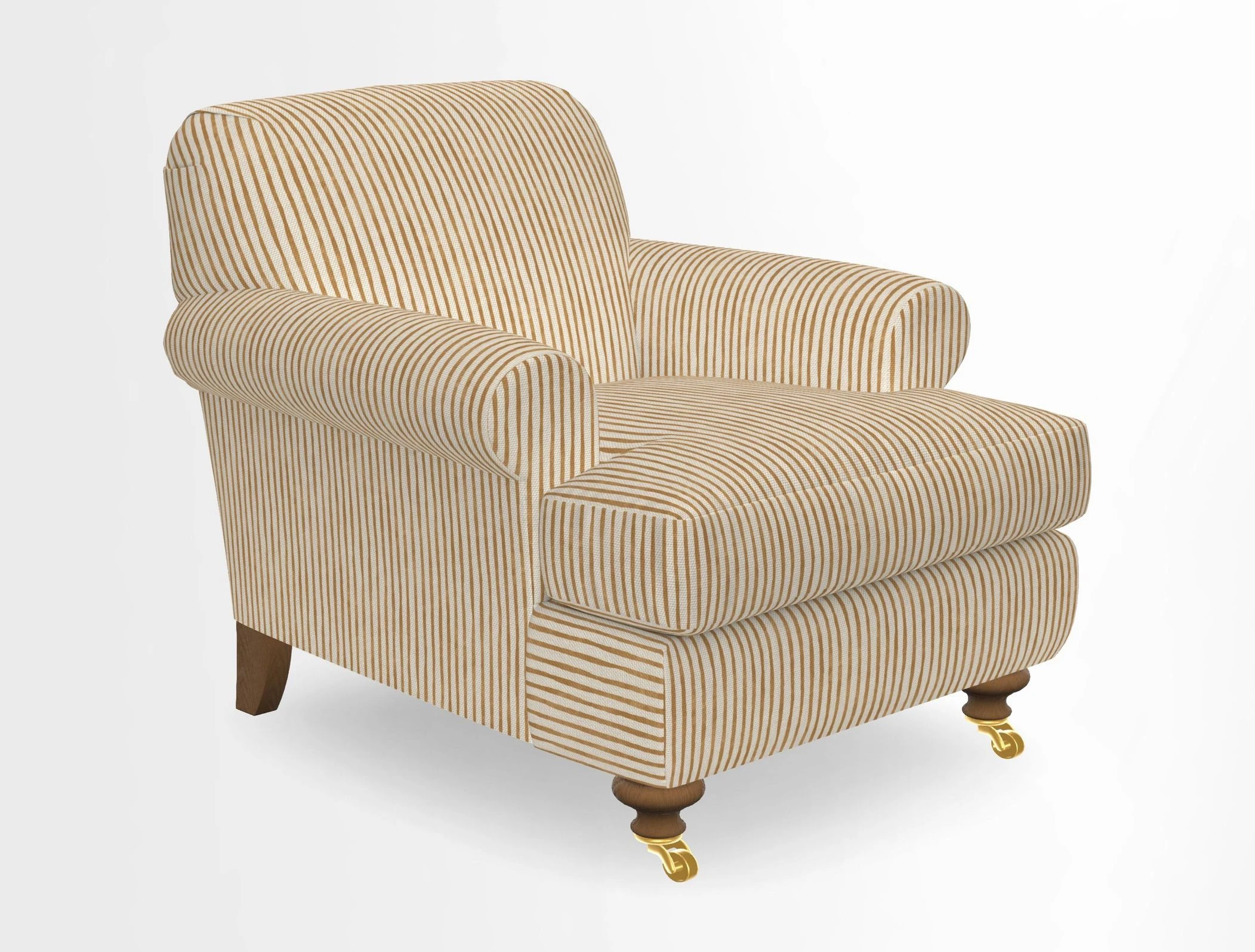 Hampton Chair in Two Tone Plain Biscuit