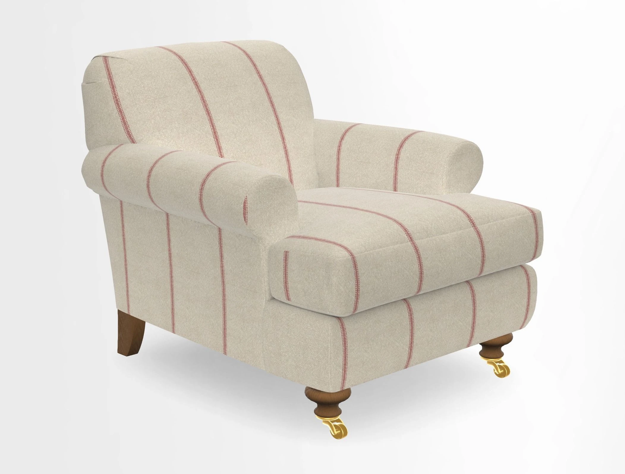 Hampton Chair in Two Tone Plain Biscuit