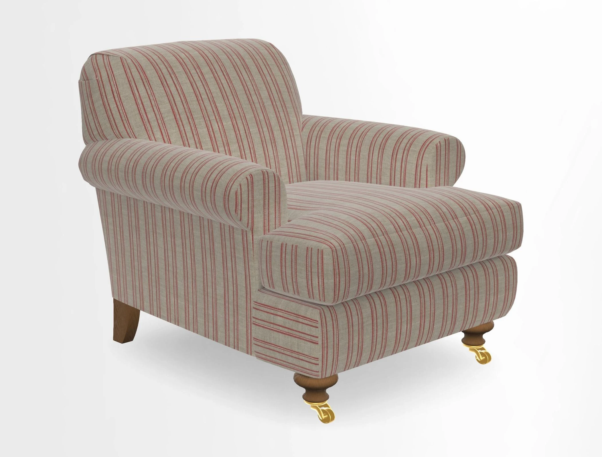 Hampton Chair in Two Tone Plain Biscuit