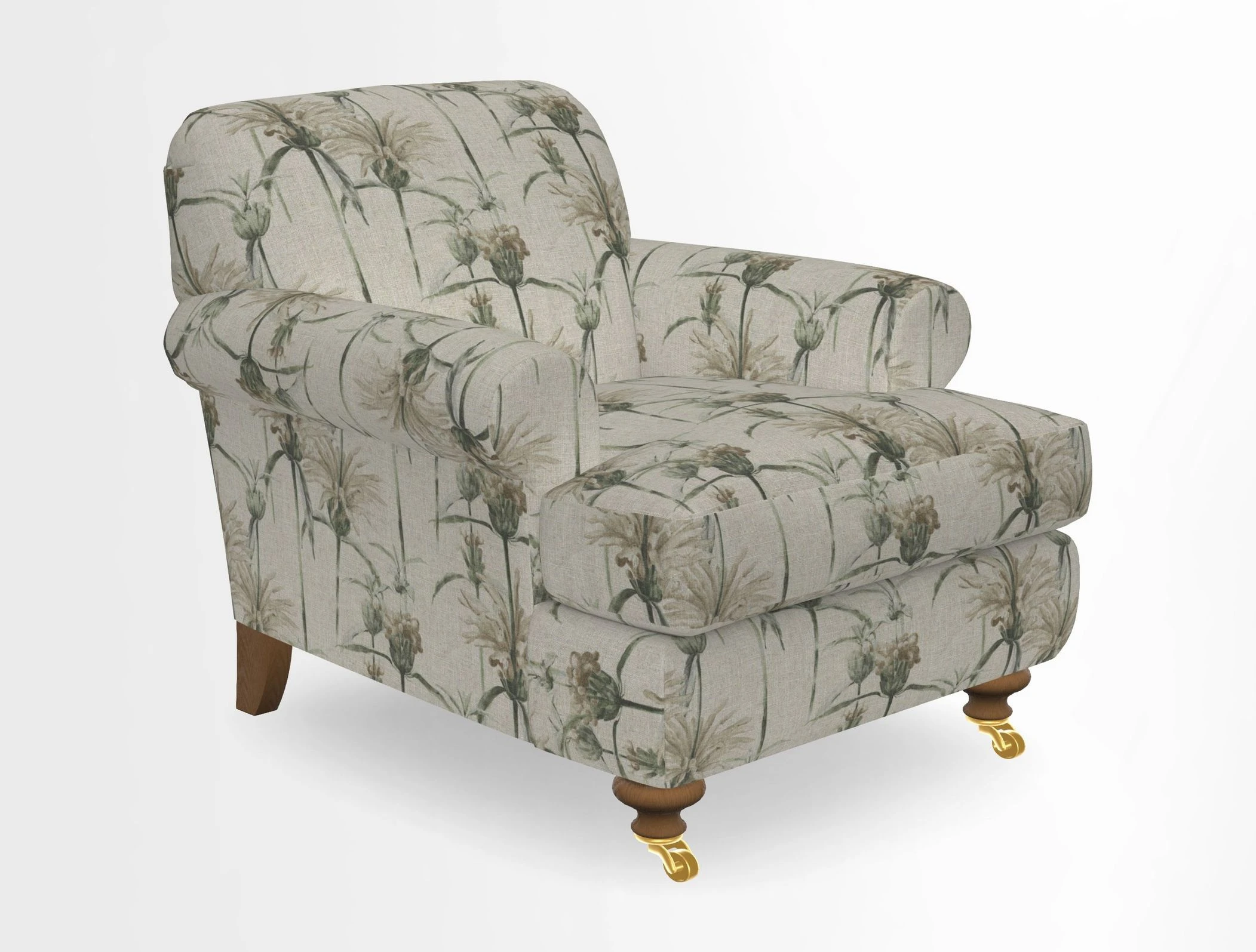 Hampton Chair in Two Tone Plain Biscuit