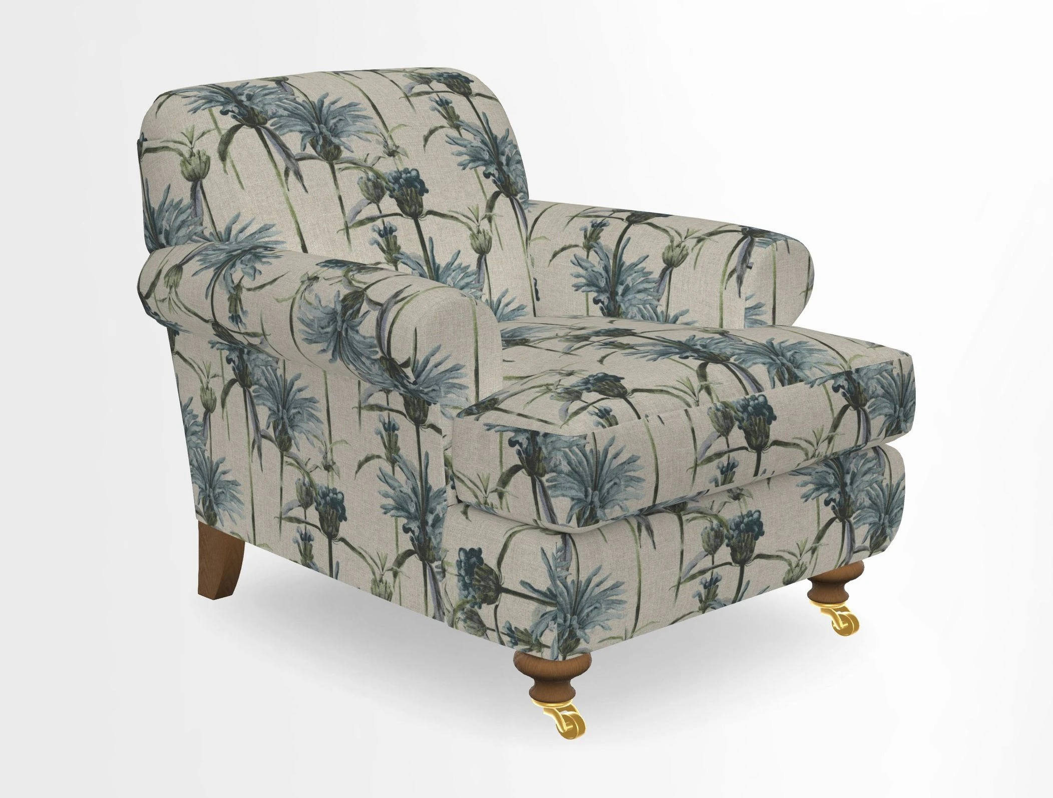 Hampton Chair in Two Tone Plain Biscuit
